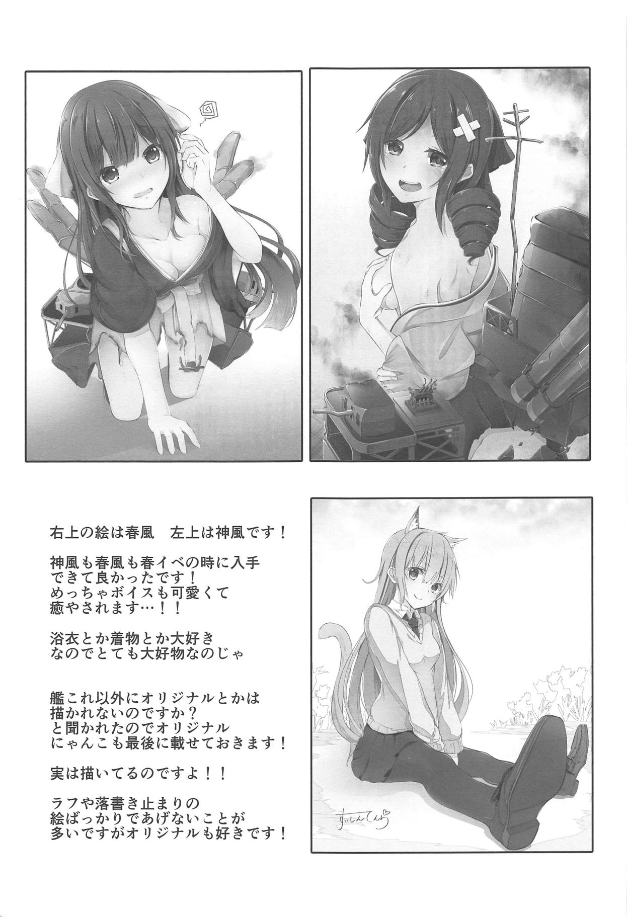 (C90) [水豆腐 (水心天羅)] エッチしないと猫耳が取れない病気になって (艦隊これくしょん -艦これ-)