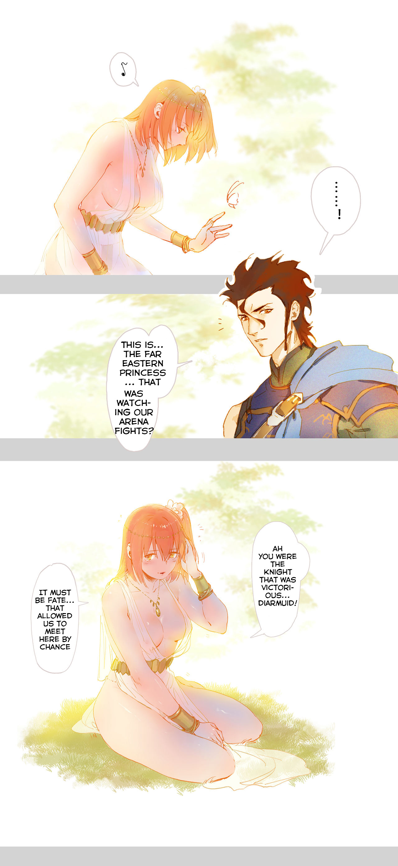 [Driver_Panda] Princess and Warrior (Fate/Grand Order) [中国語]