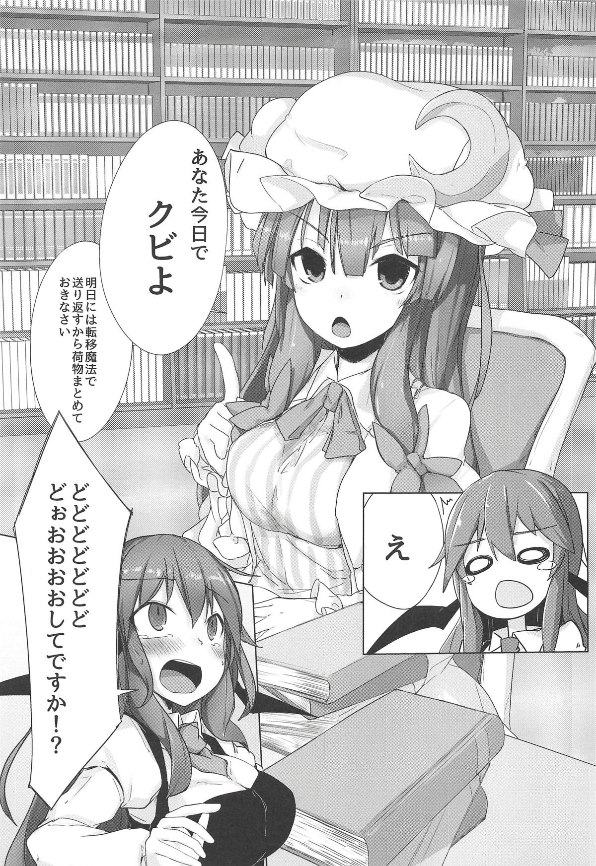 (秋季例大祭5) [まめもち (佑樹)] パチュこあ主従逆転ックス (東方Project)