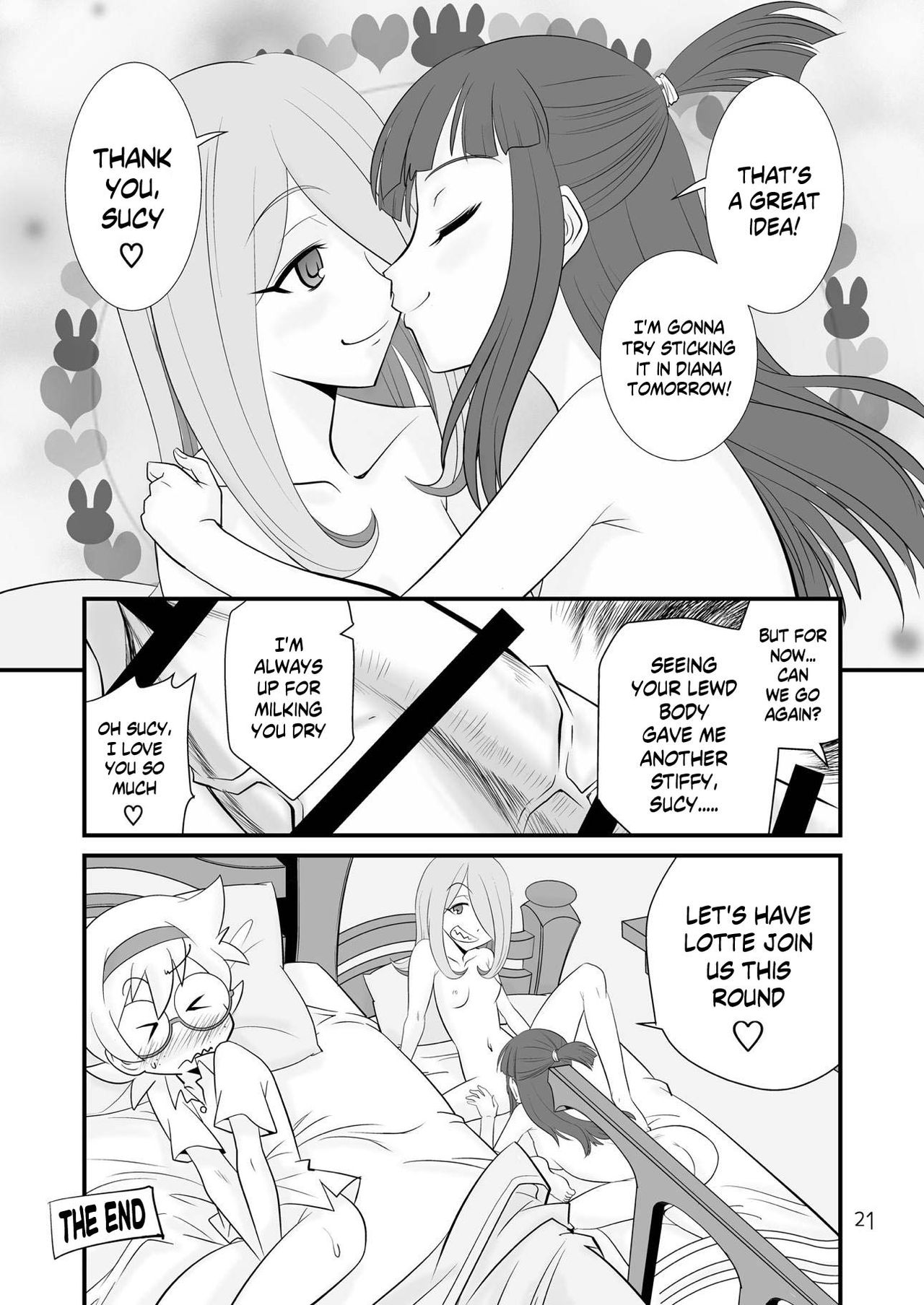 [KES3000 (オナホ権左衛門フル勃起之助)] LITTLE WITCH SEX ACADEMIA (リトルウィッチアカデミア) [英訳] [DL版]