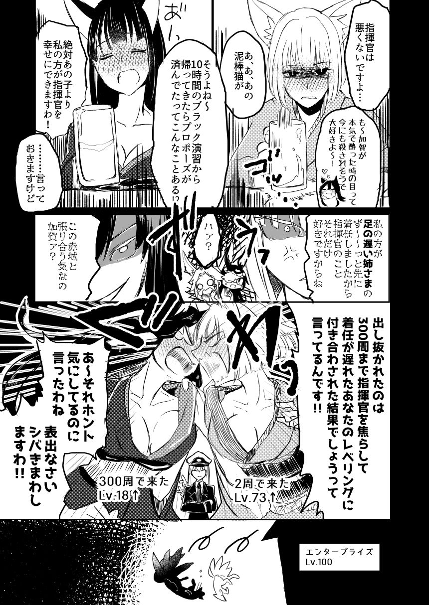 [百合畑牧場 (紺)] 昨夜までのはノーカンです (アズールレーン) [DL版]