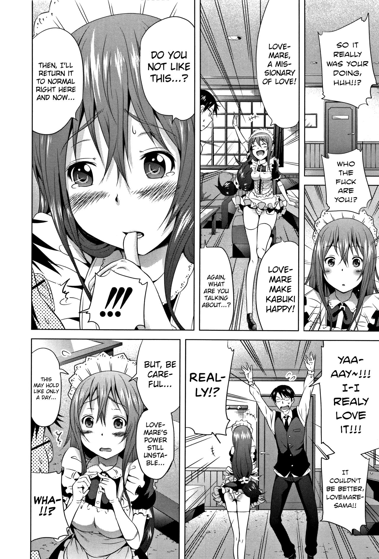 [赤月みゅうと] ラブメア♡ 上 第1-3話 [英訳]