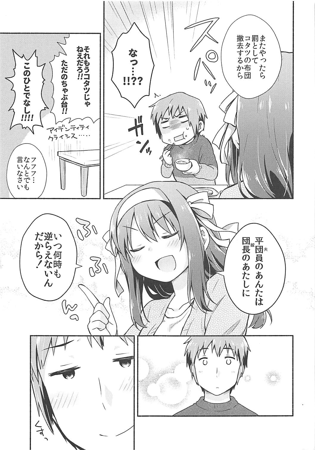 (C93) [にわとりとわに (大気)] こたつでみかん、よりもあまいもの。 (涼宮ハルヒの憂鬱)