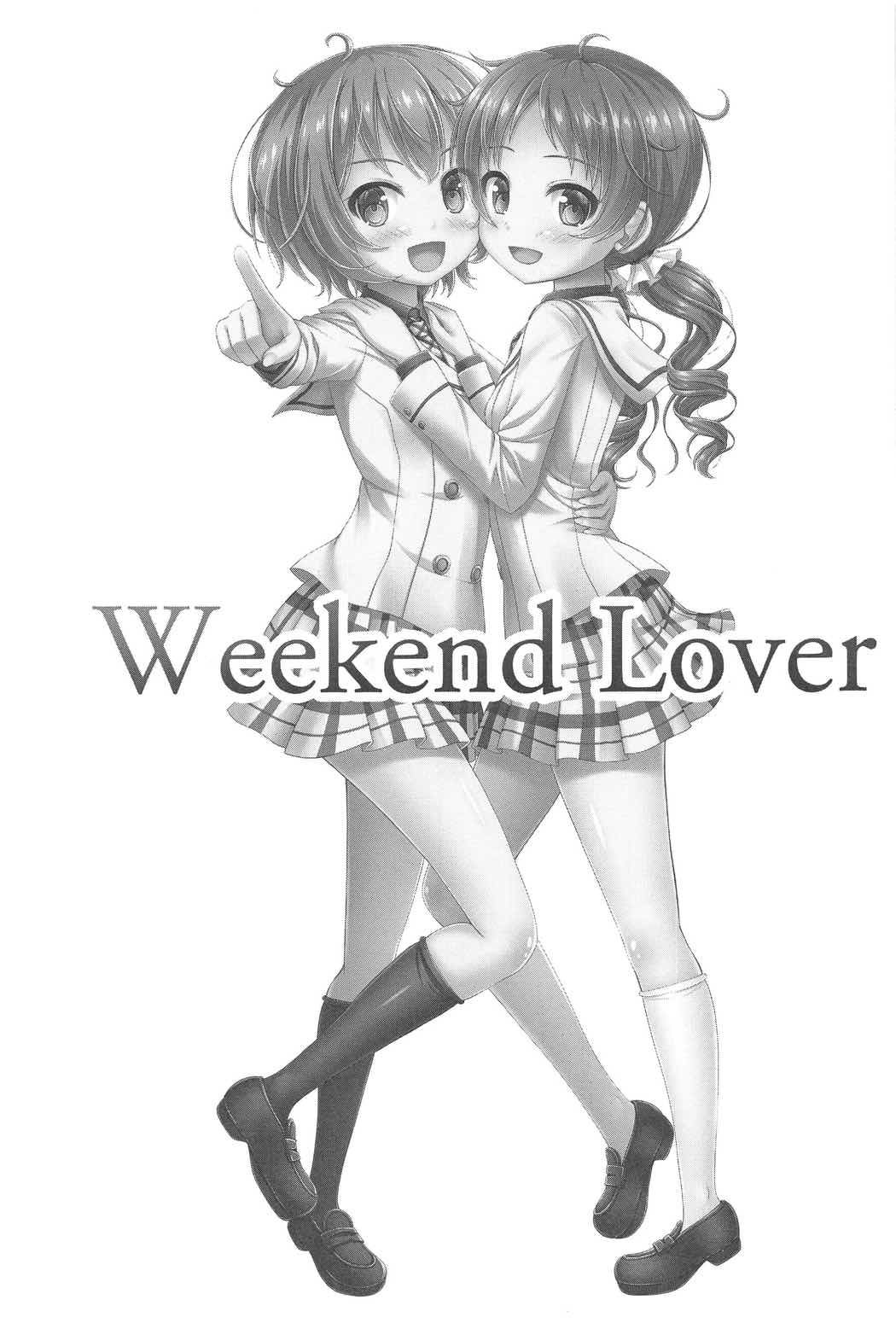 (C91) [ロリエース (朱シオ)] weekend lover (ご注文はうさぎですか?) [英訳]