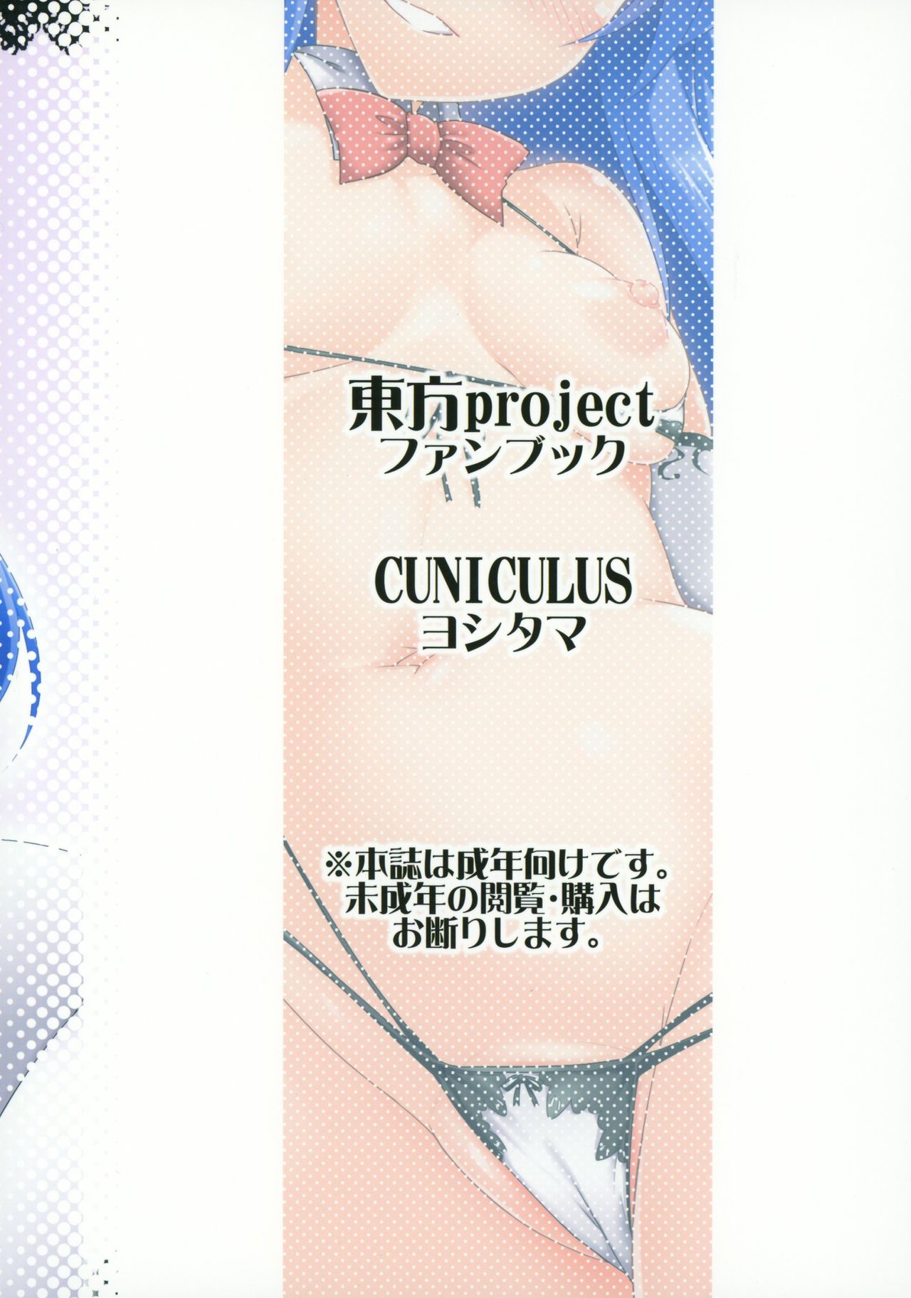 (例大祭15) [CUNICULUS (ヨシタマ)] 天上リフレ (東方Project)