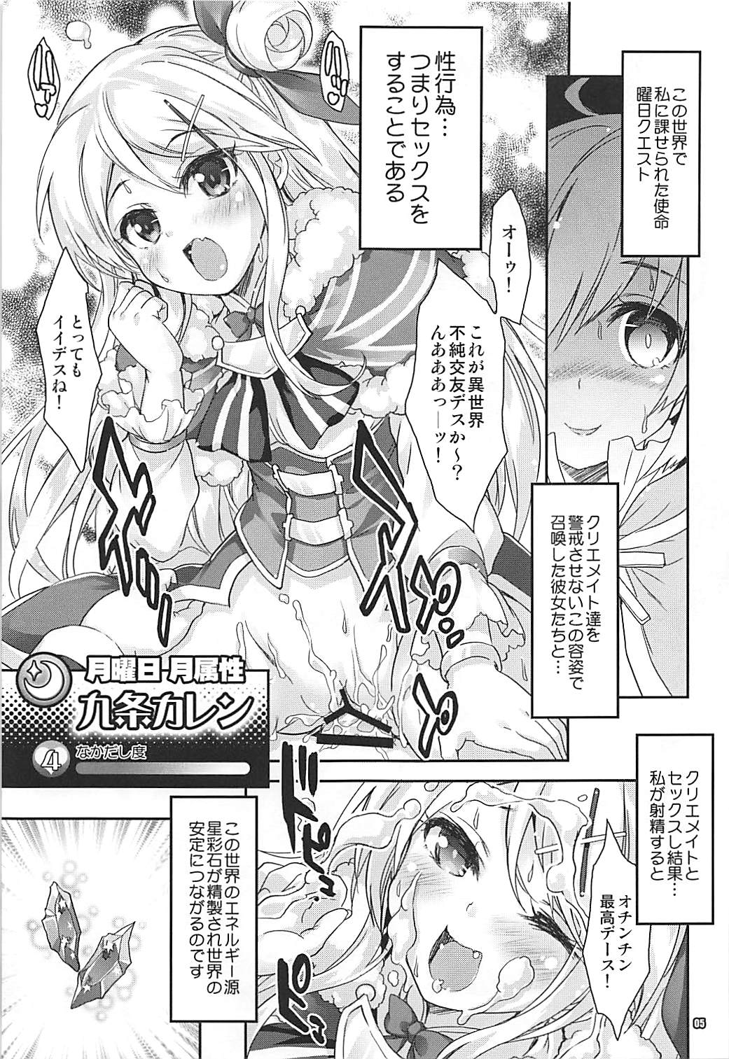 (COMIC1☆13) [魔法探偵社 (光姫満太郎)] きららセクターゾーン (きららファンタジア)