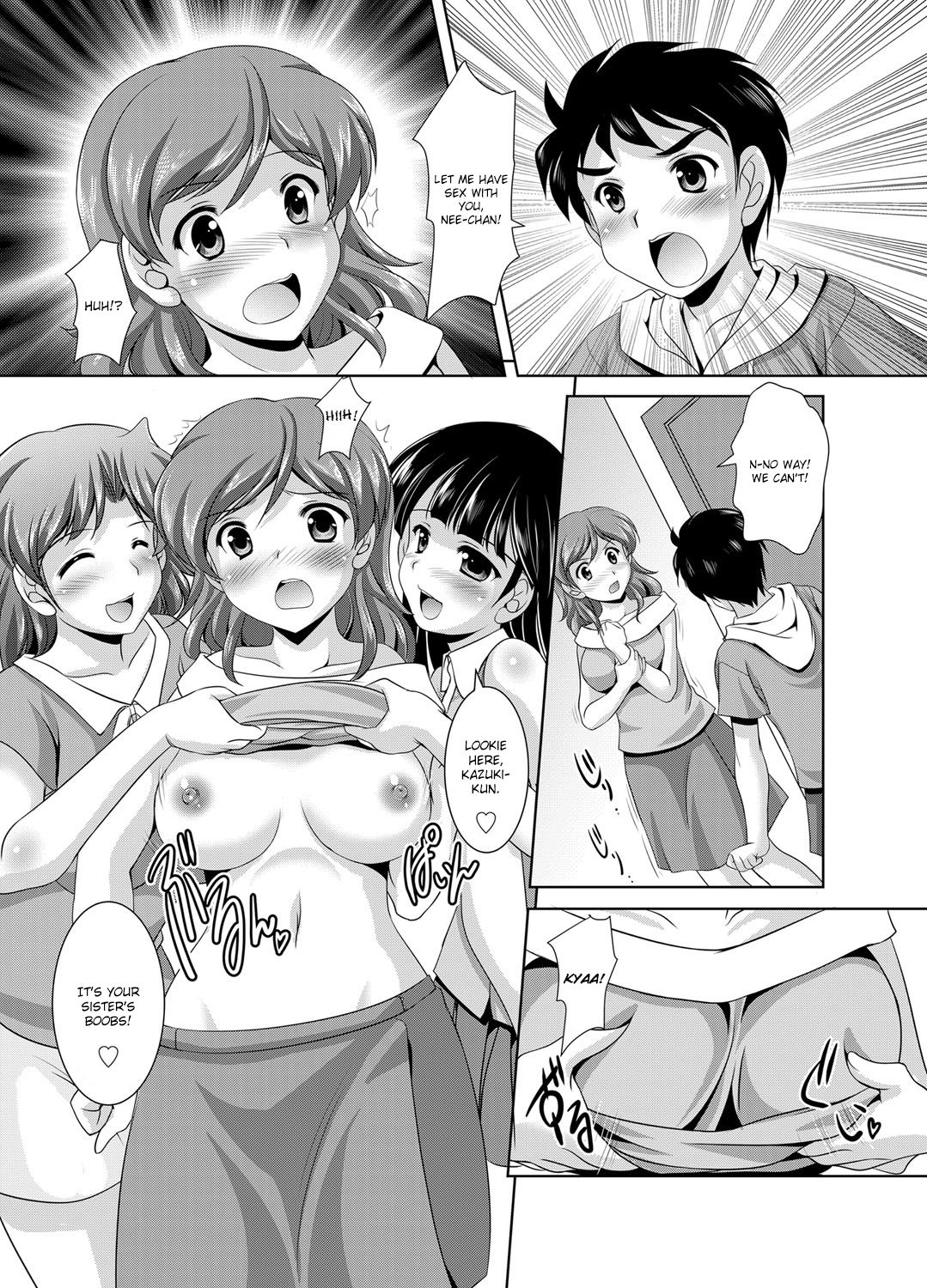 [水城たくや] 家族相姦 ～妹は無垢で母は貞淑なはずなのに～ 第1-6話 [英訳]