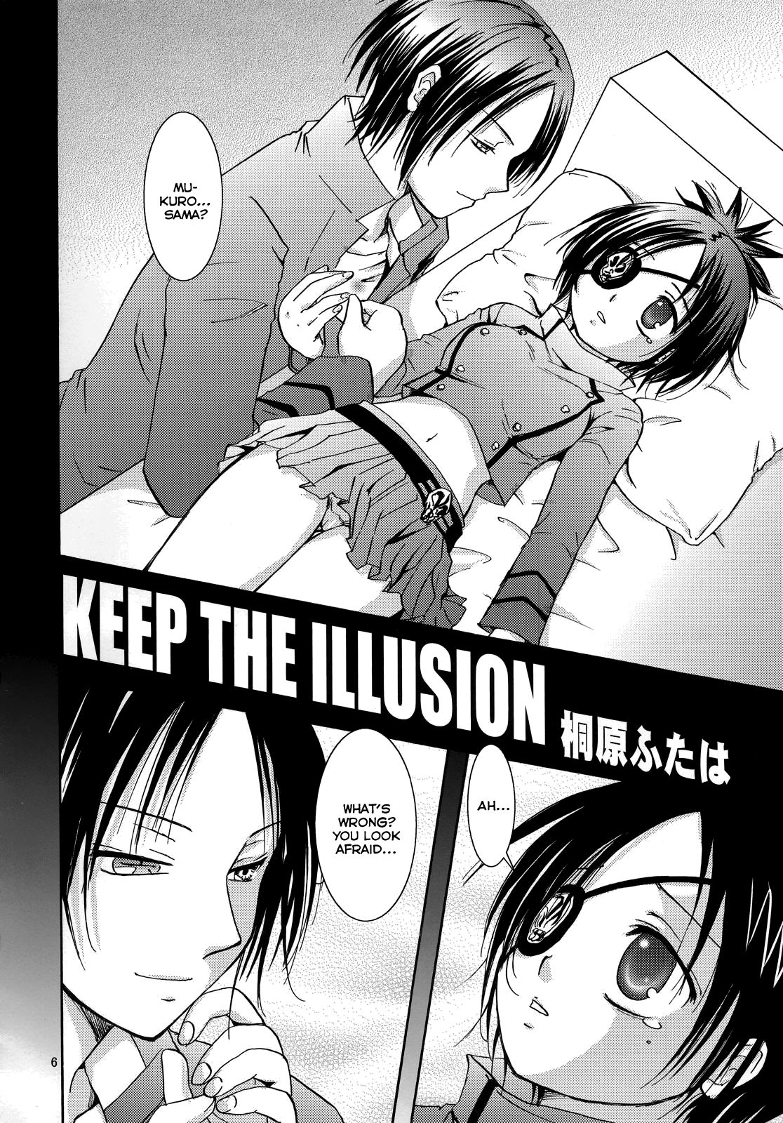 (C72) [琴乃屋 (桐原ふたは)] KEEP THE ILLUSION (家庭教師ヒットマンREBORN!) [英訳]