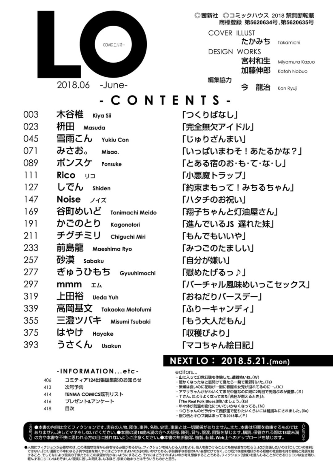 COMIC LO 2018年6月号 [DL版]