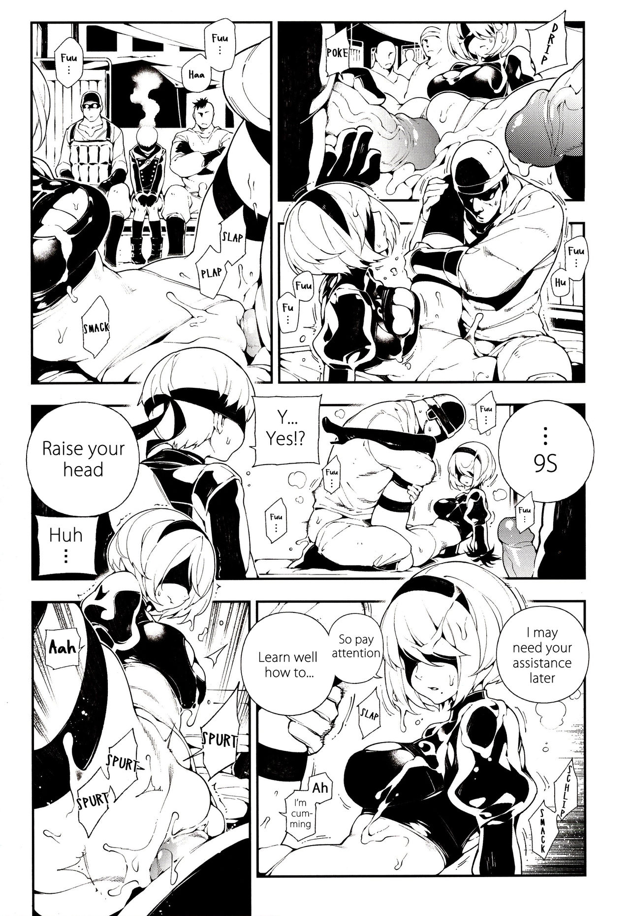 (FF31) [熊掌社 (魚生、俺正讀)] NieR : 2BR18 (ニーアオートマタ) [英訳]