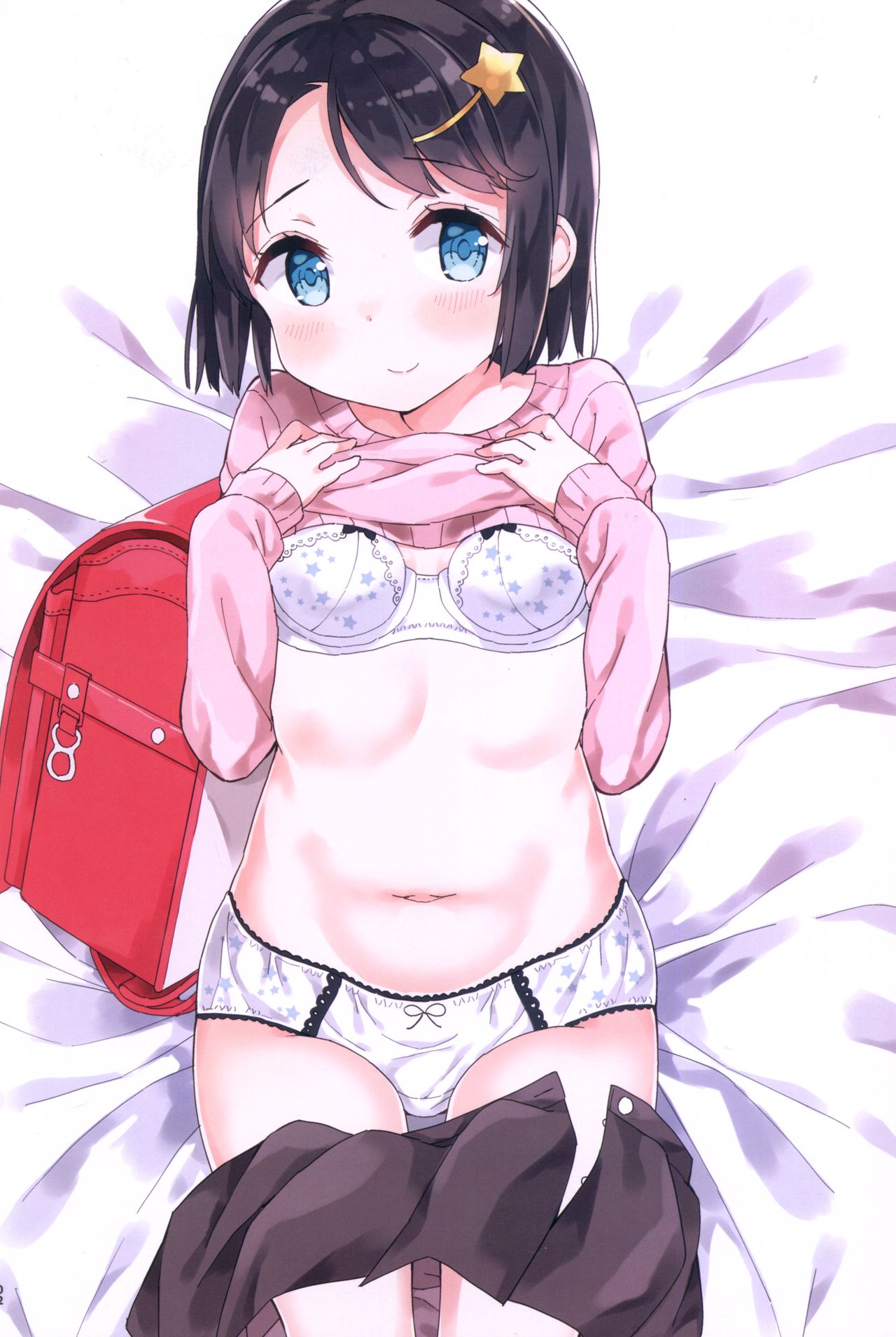 (C93) [牛乳屋さん (牛乳のみお)] 女子小学生はじめました下着本 (女子小学生はじめました)