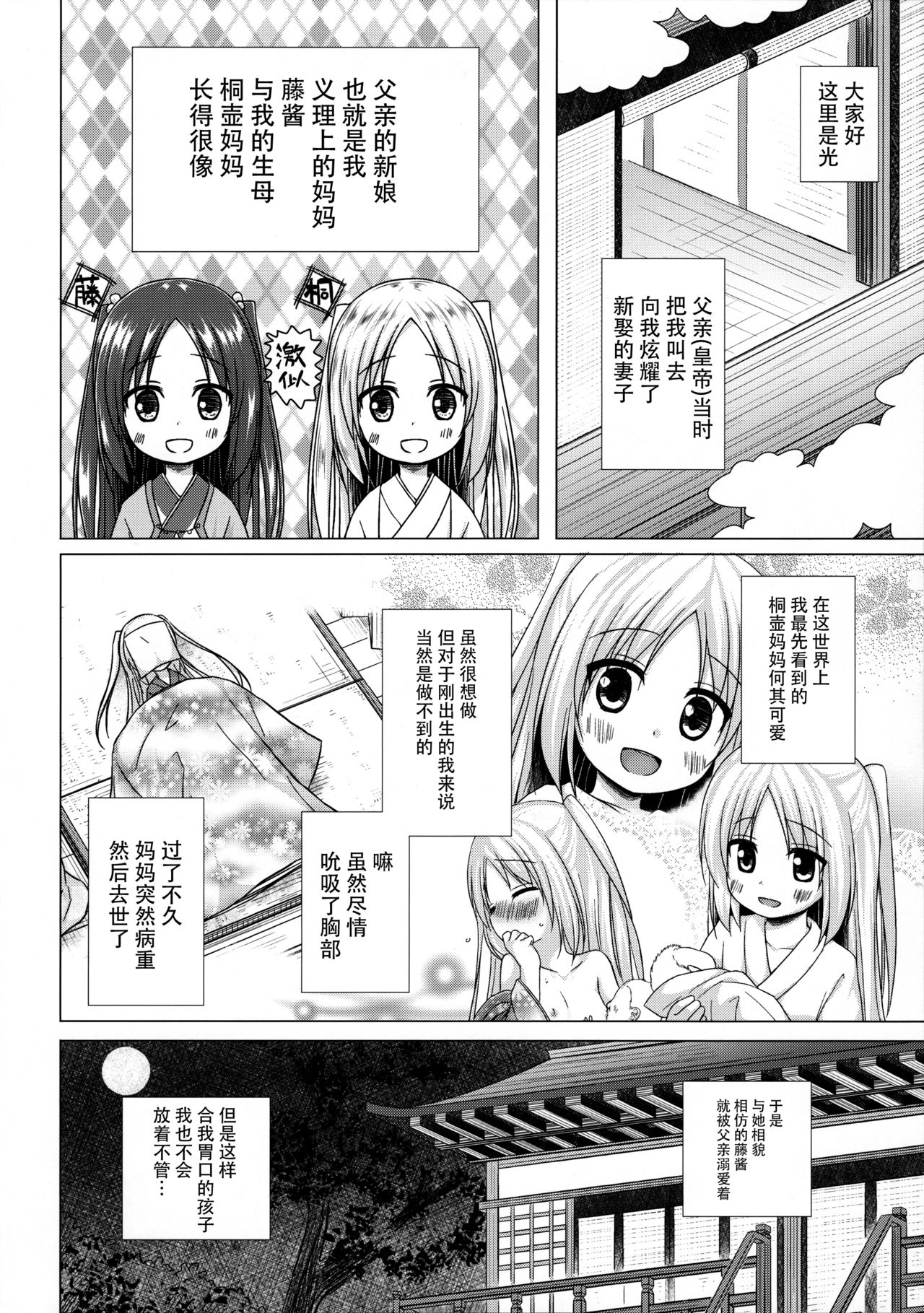 (C92) [ノラネコノタマ (雪野みなと)] 光の君のさがなき計画 〈藤壺〉 [中国翻訳]