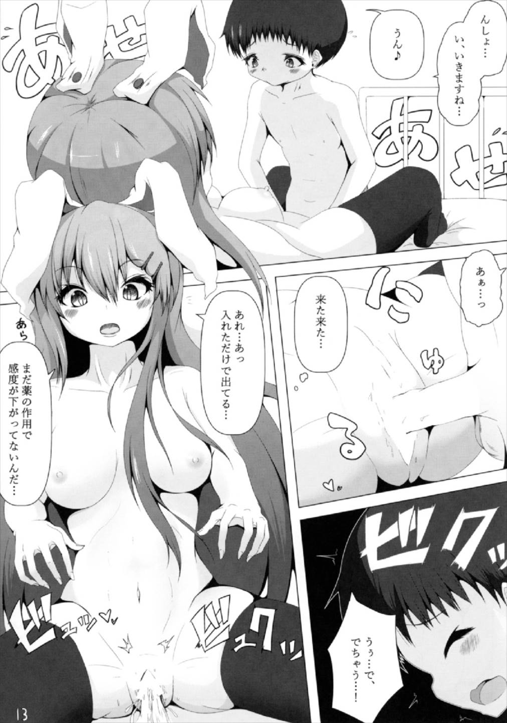 (紅楼夢13) [うぅさんの救急箱 (ざやく)] えーりんお姉さんとうどんげお姉さんが診てあげる (東方Project)