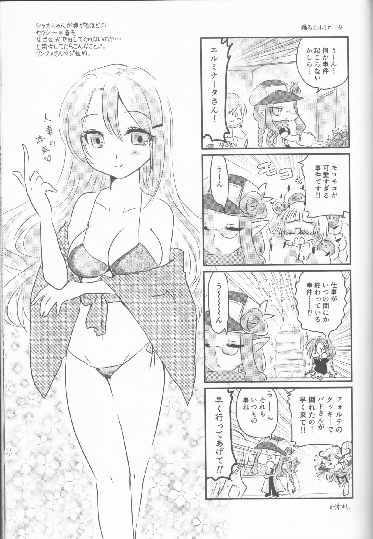 (CC大阪92) [もちもちたいよう (森田もち吉)] 俺とアンタの内緒事 (ルーンファクトリー4)