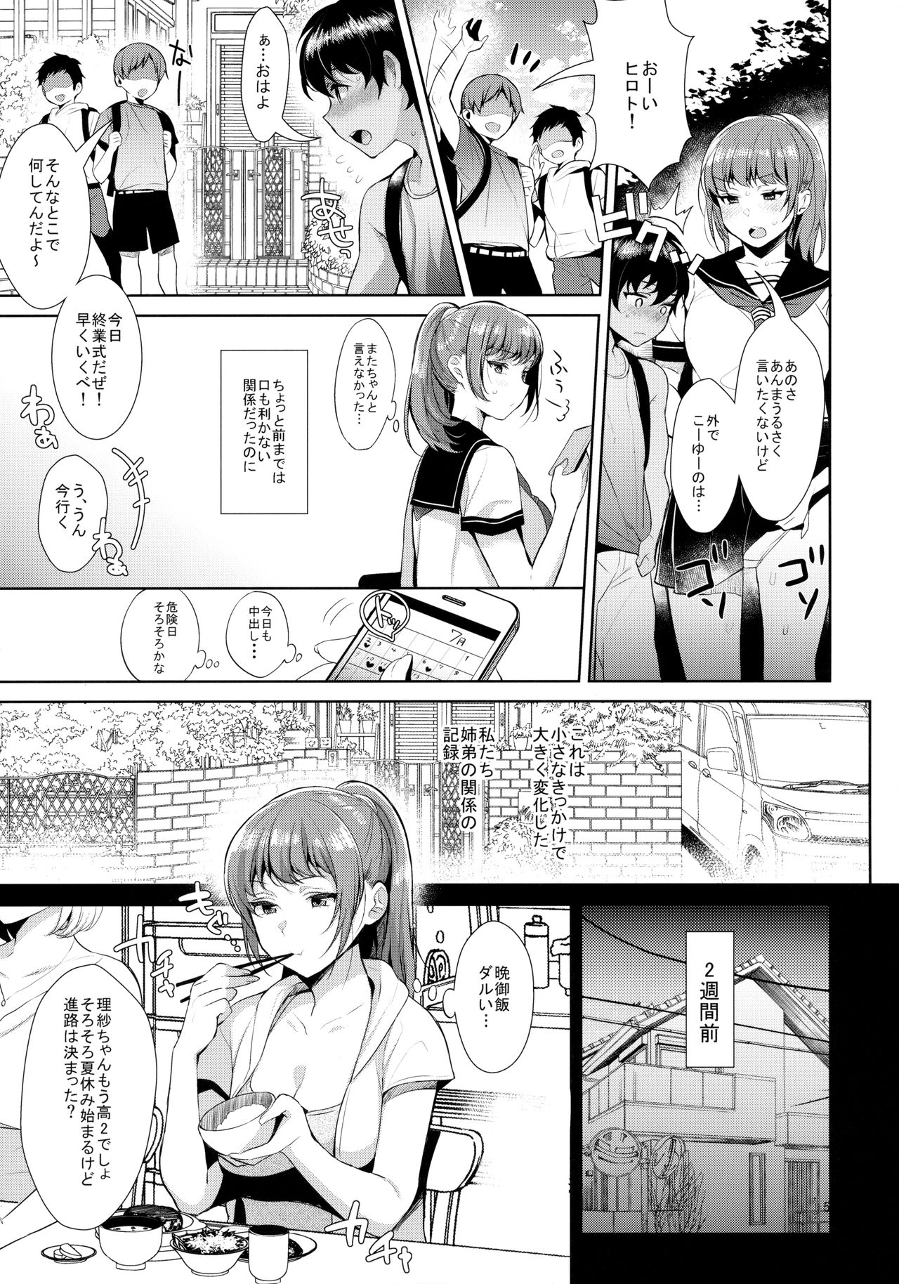 (C92) [稲荷屋 (稲荷)] 姉弟における性交渉の記録