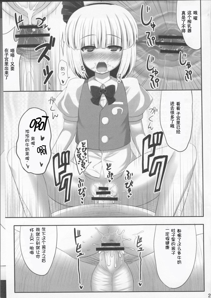 (C78) [腹痛起こす (悔王)] ようぷらす(東方Project) [中国翻訳]