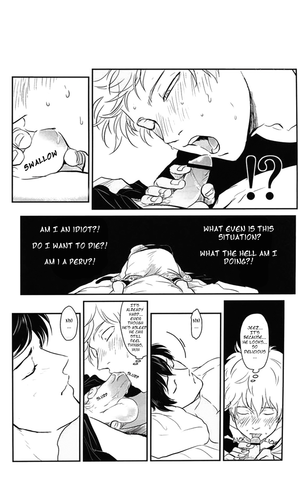 [パライソ (はらだ)] 眠り姫篇 (銀魂) [英訳]