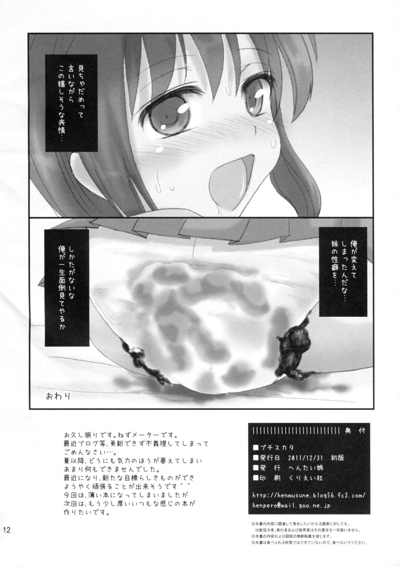 (C81) [へんたい娘 (ねずメーター)] プチスカ 9