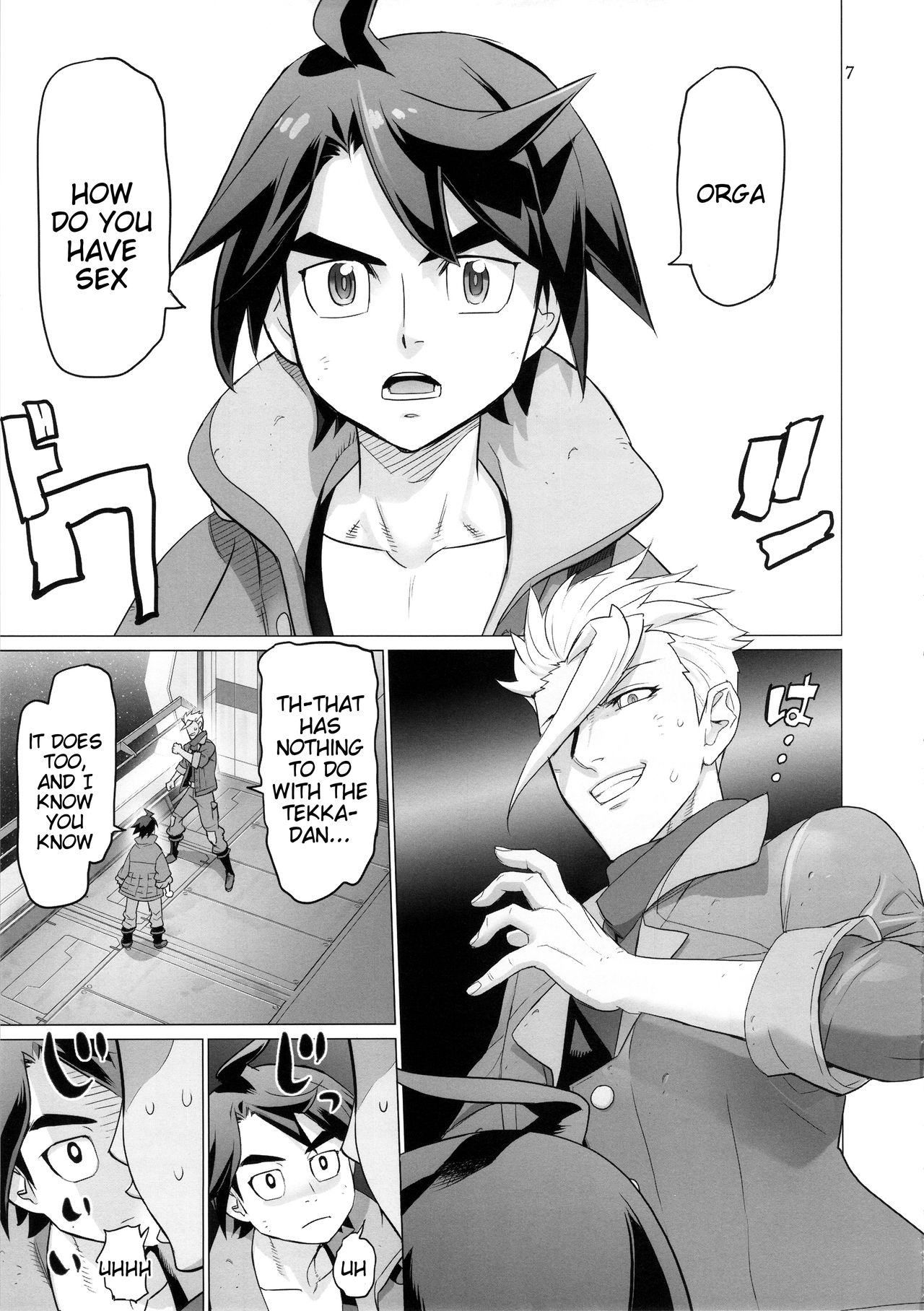 (C89) [Digital Accel Works (INAZUMA)] LOVE LOVE LOVE. (機動戦士ガンダム 鉄血のオルフェンズ) [英訳]