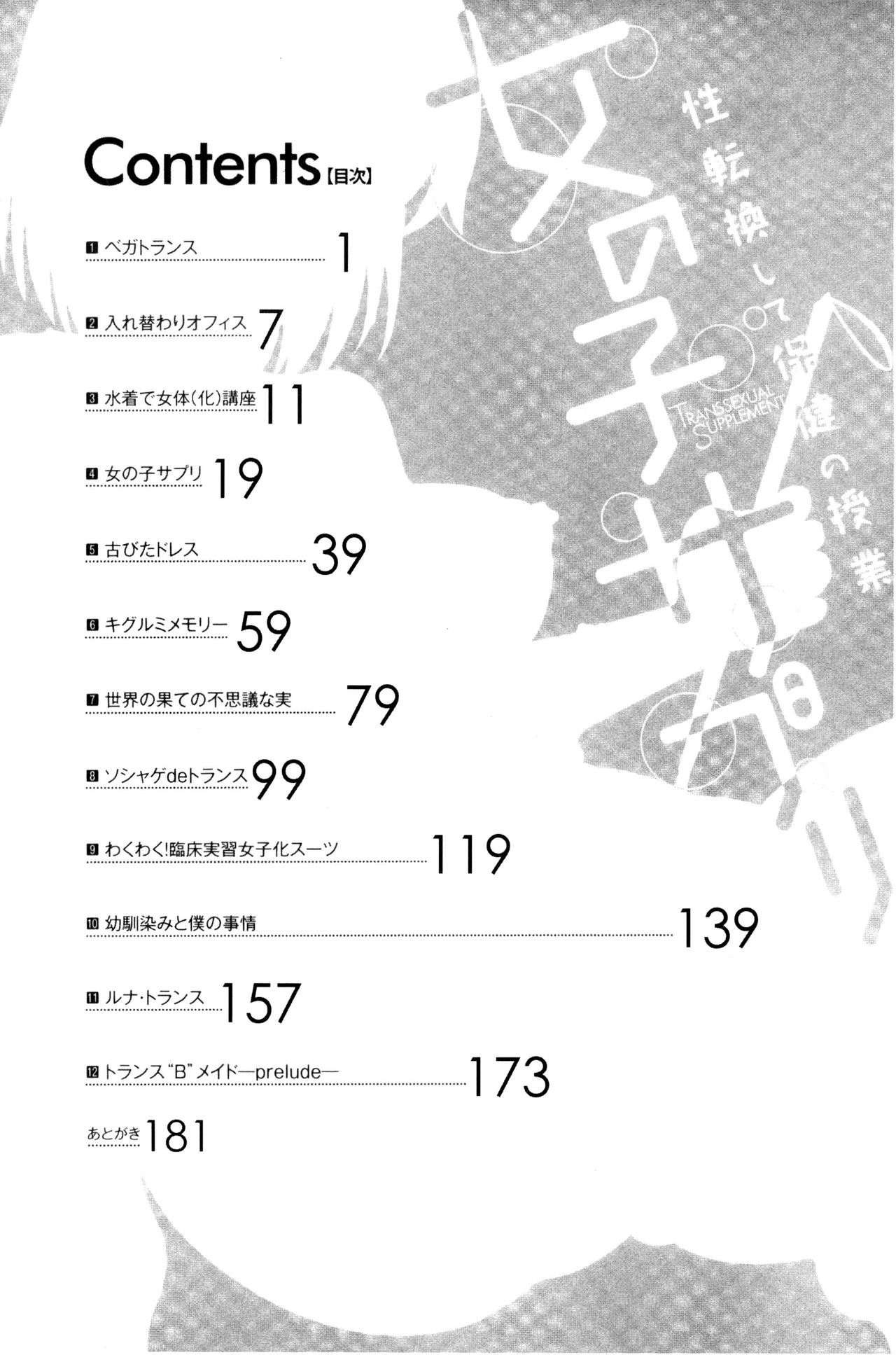 [まる寝子] 女の子サプリ～性転換して保健の授業～ [中国翻訳]