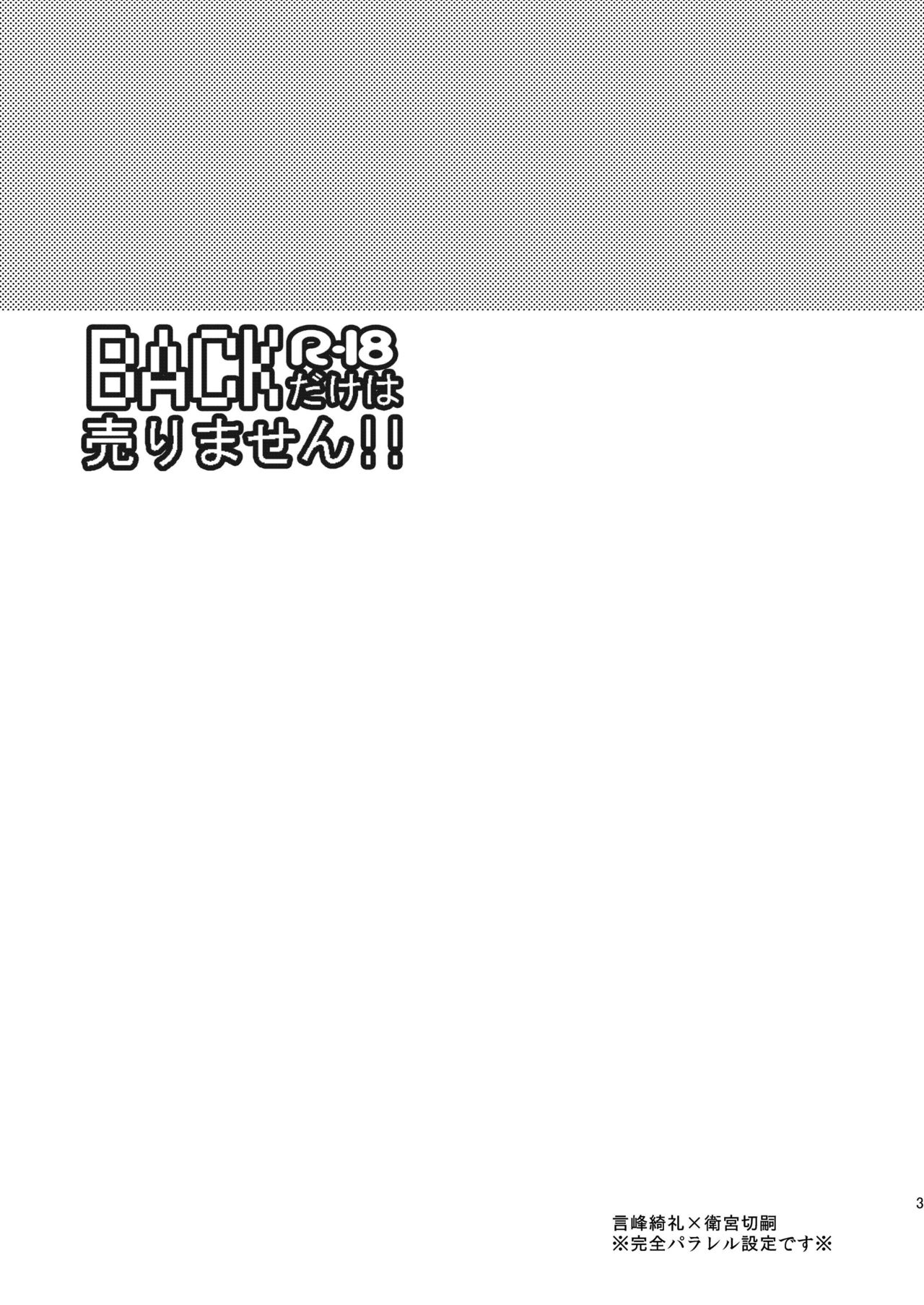 [めっちょり (みつる)] BACKだけは売りません!! (Fate/Zero) [DL版]
