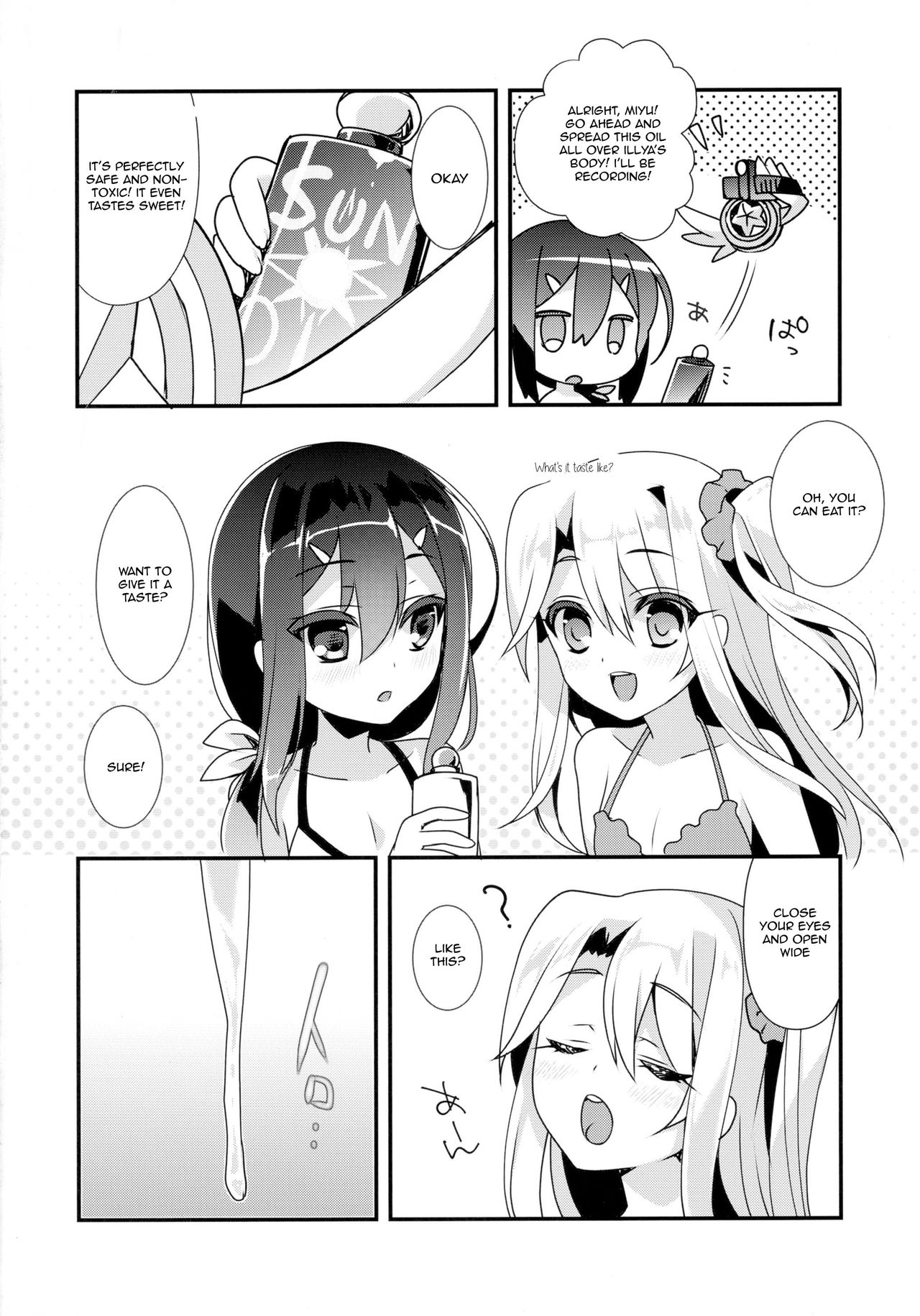 (C90) [hlz (鎖ノム)] 魔法少女の夏期休暇 (Fate/kaleid liner プリズマ☆イリヤ) [英訳]