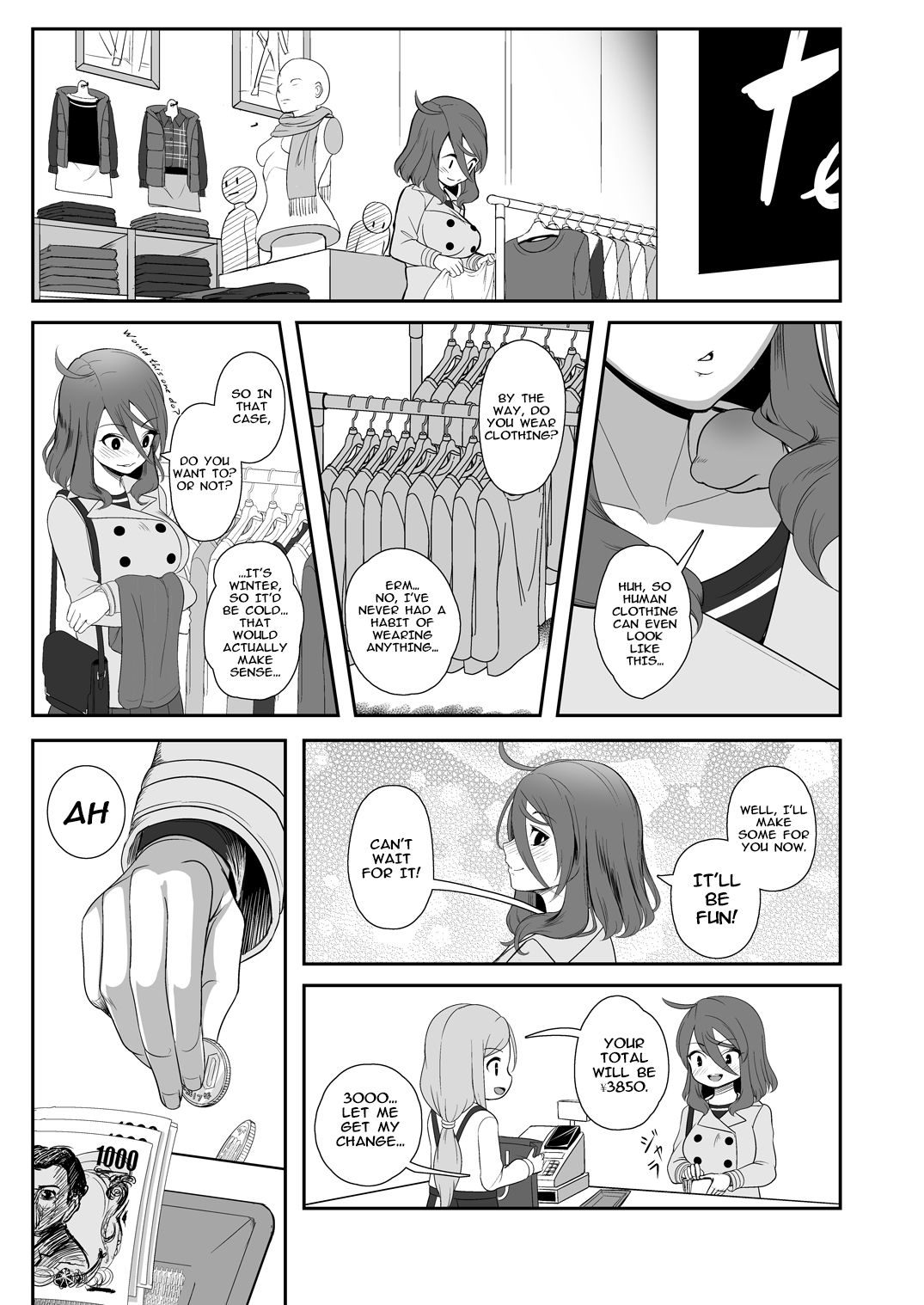 [ねこあらし (也な)] 異形のキミと [英訳] [DL版]