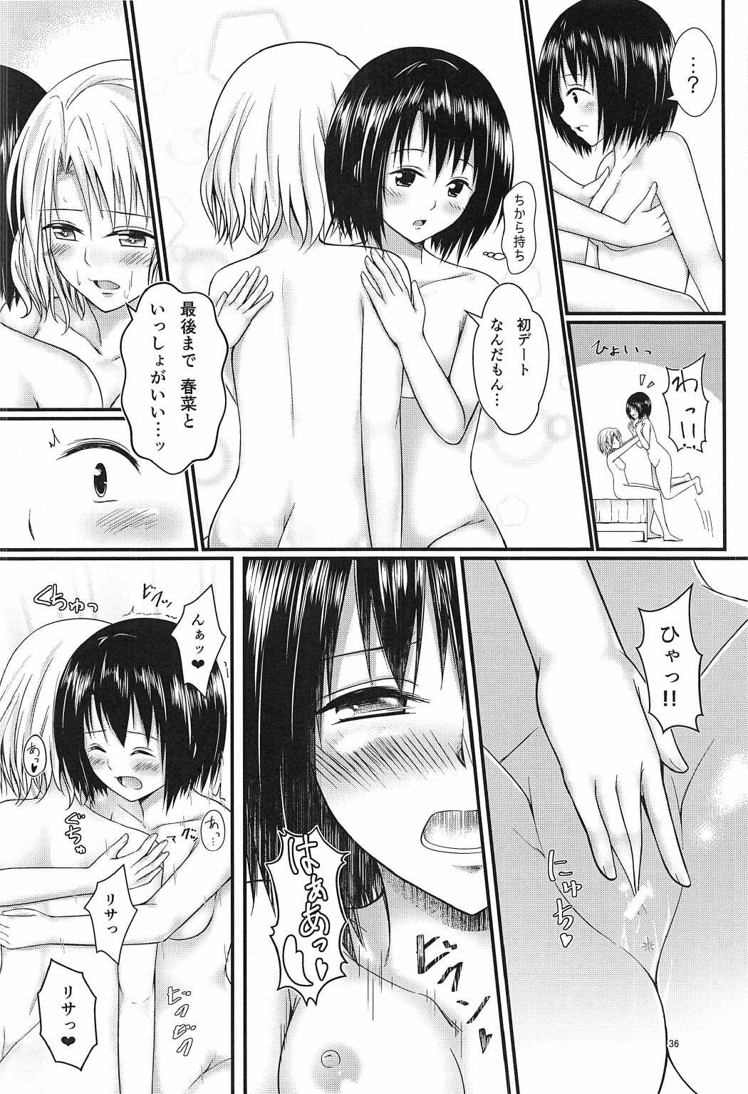 (C91) [はるさめランチBセット (榛雨きるけ)] りさはる3 (To LOVEる -とらぶる-)