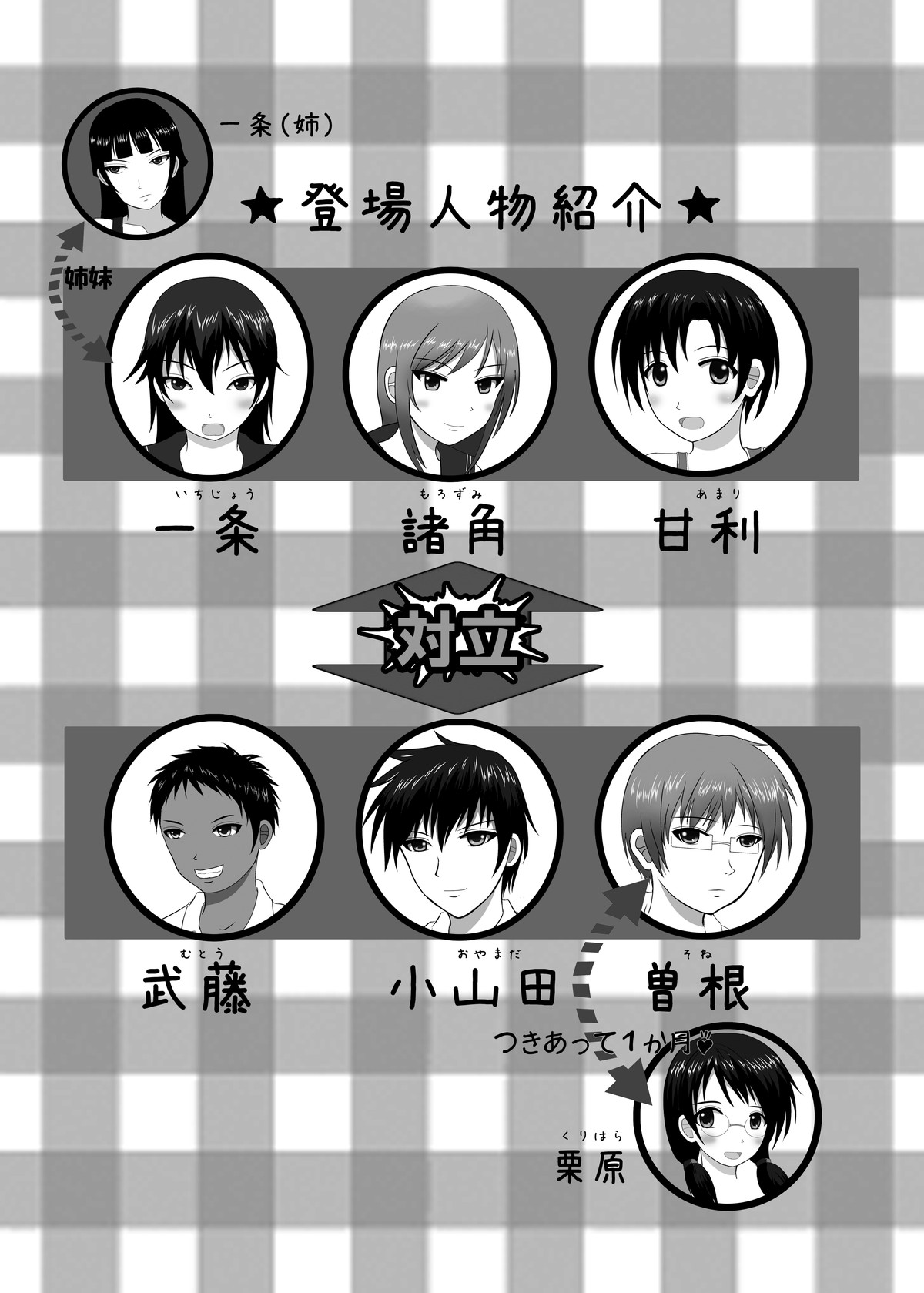 彼女は没収品について考えていたずらっぽく笑った