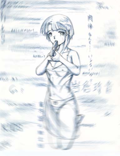 [無限画廊 (偉鷹仁)] Tear of the SKY (Serial Experiments Lain)