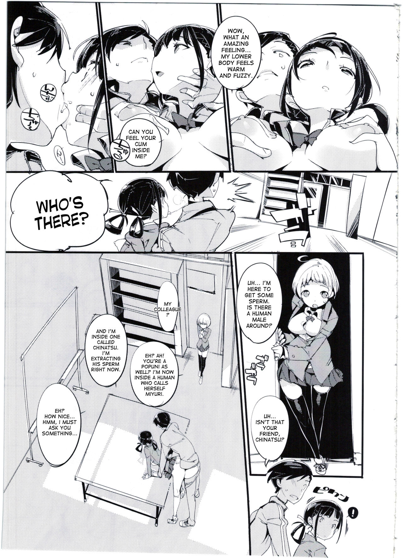 (C90) [ぽてとさらだ (くりす)] ポプ二系女子パニック！3 [英訳]