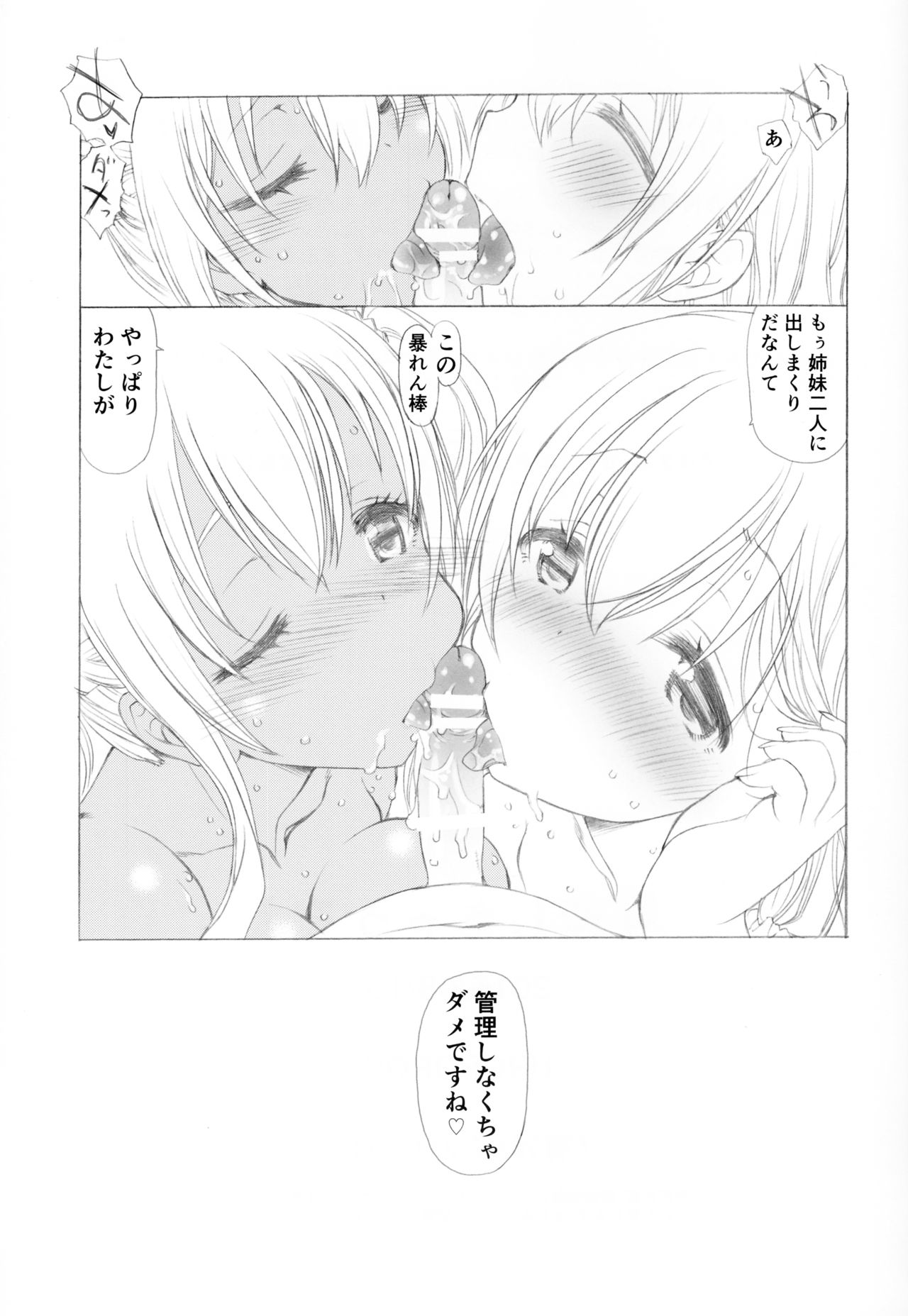 (C90) [UROBOROS (うたたねひろゆき)] 管理しちゃうぞ! (すのはら荘の管理人さん)