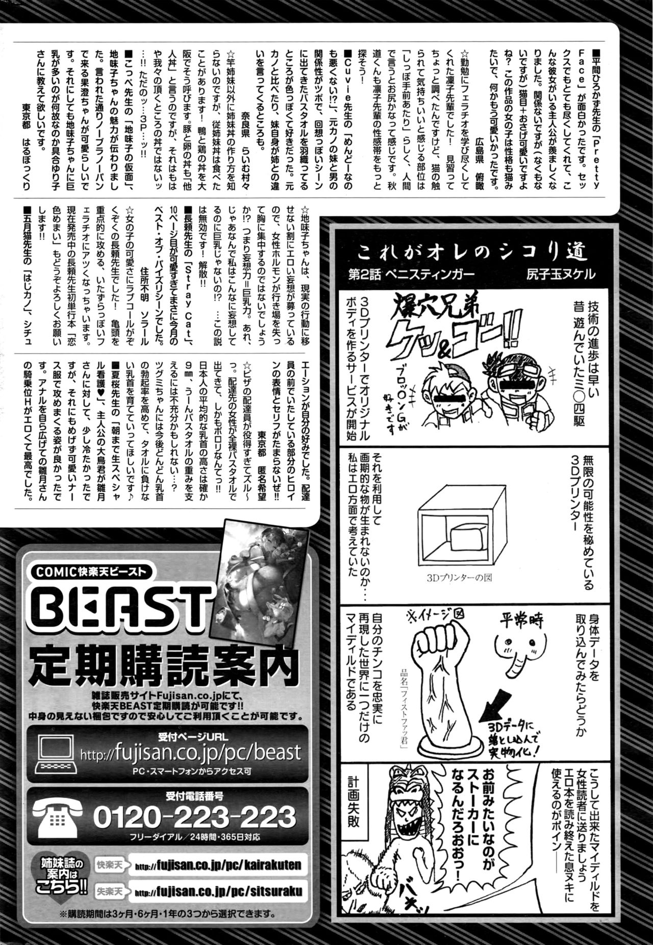 COMIC 快楽天ビースト 2016年6月号