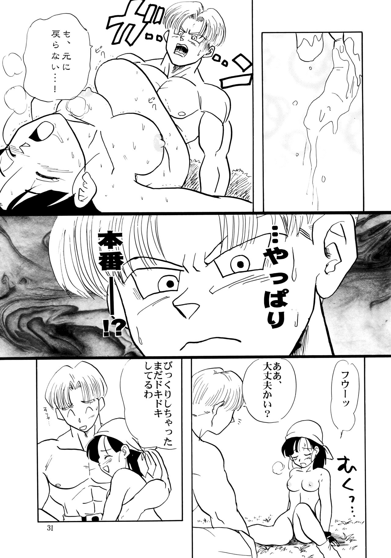 (C50) [ちり紙小屋、ふすま御殿 (障子張子、栗)] ZZ (ドラゴンボールGT)