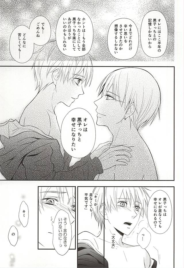 (CC東京136) [akibaco (AKI)] 終わらない恋のはじまり 後編 (黒子のバスケ)