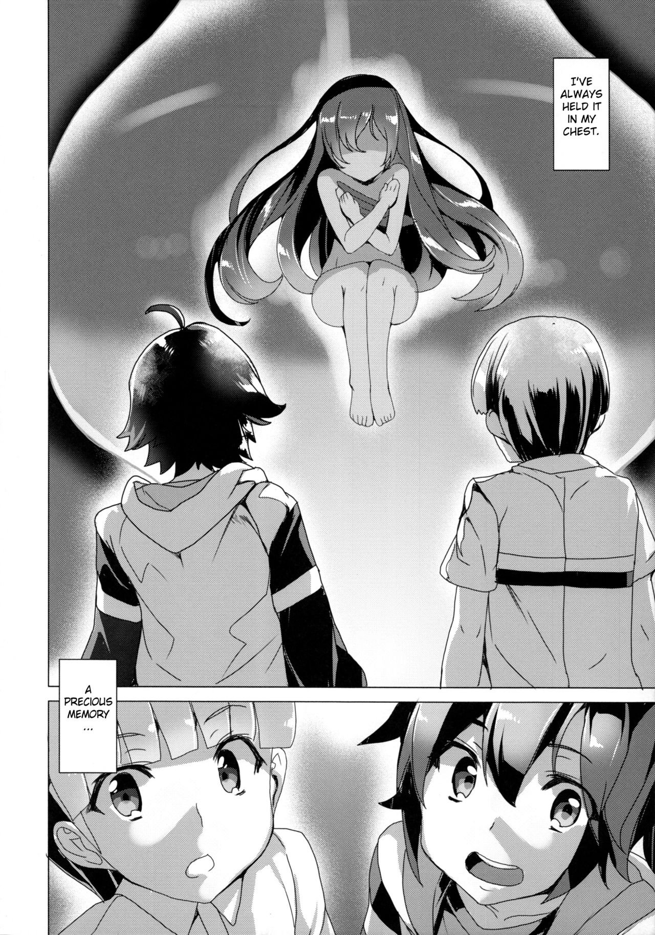 (COMIC1☆8) [ワッフル同盟犬 (田中竕)] 華と蜜 (キャプテン・アース) [英訳]