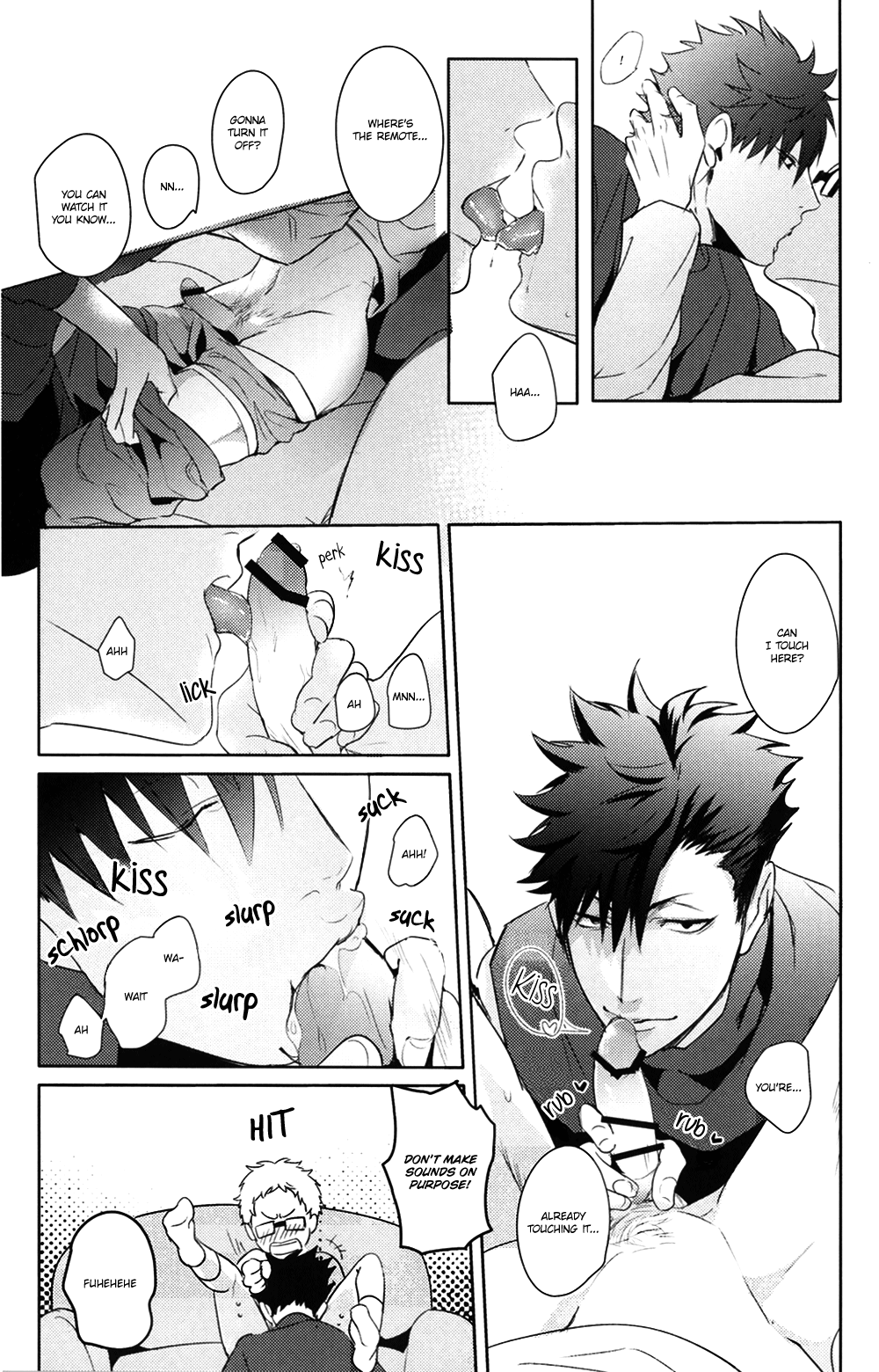 (C89) [クロッキー!! (Kuro)] Lazy Lazy Night (ハイキュー!!) [英訳]