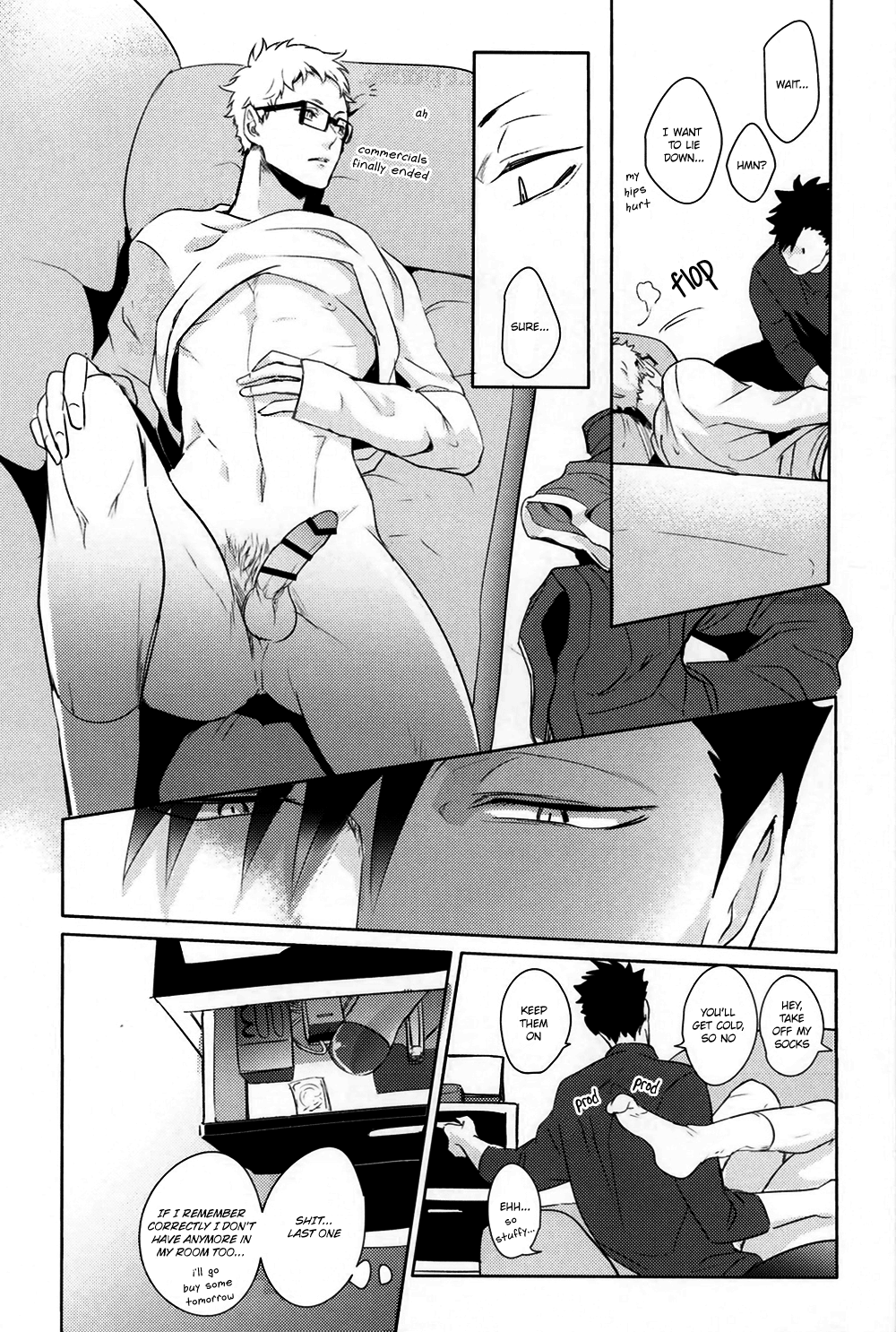 (C89) [クロッキー!! (Kuro)] Lazy Lazy Night (ハイキュー!!) [英訳]