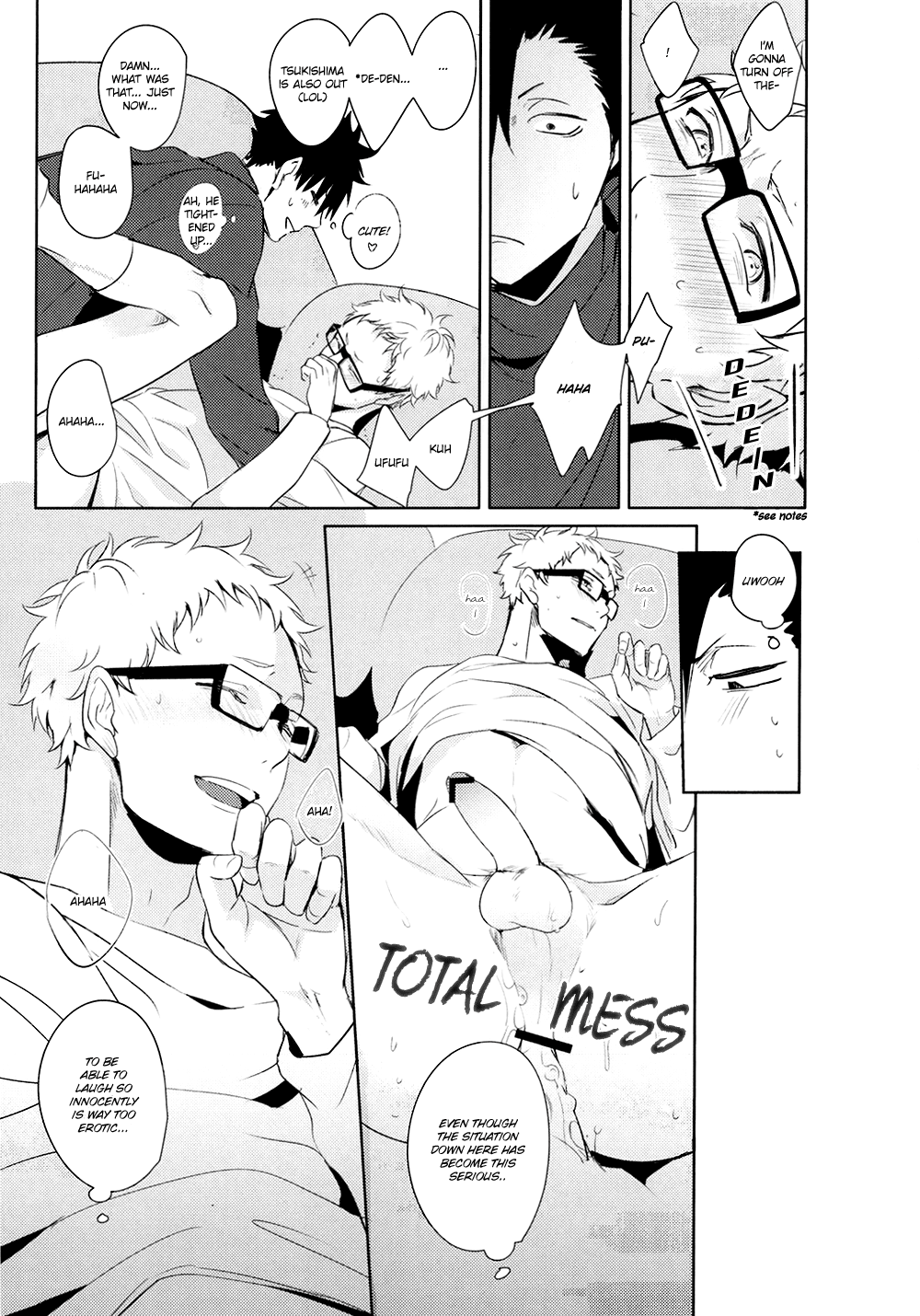(C89) [クロッキー!! (Kuro)] Lazy Lazy Night (ハイキュー!!) [英訳]