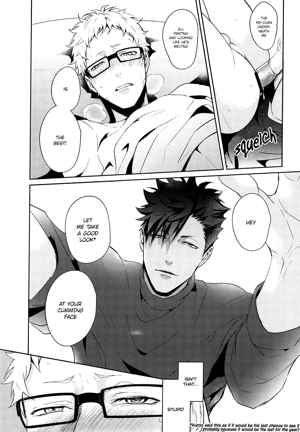 (C89) [クロッキー!! (Kuro)] Lazy Lazy Night (ハイキュー!!) [英訳]