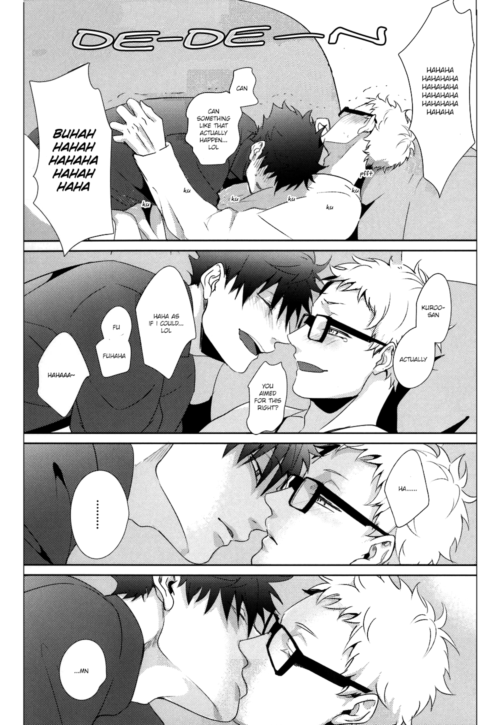 (C89) [クロッキー!! (Kuro)] Lazy Lazy Night (ハイキュー!!) [英訳]