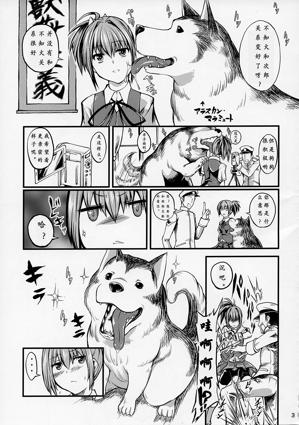 (サンクリ61) [漸速ライダー (天漸雅)] 獣姦これくしょん (艦隊これくしょん -艦これ-) [中国翻訳]