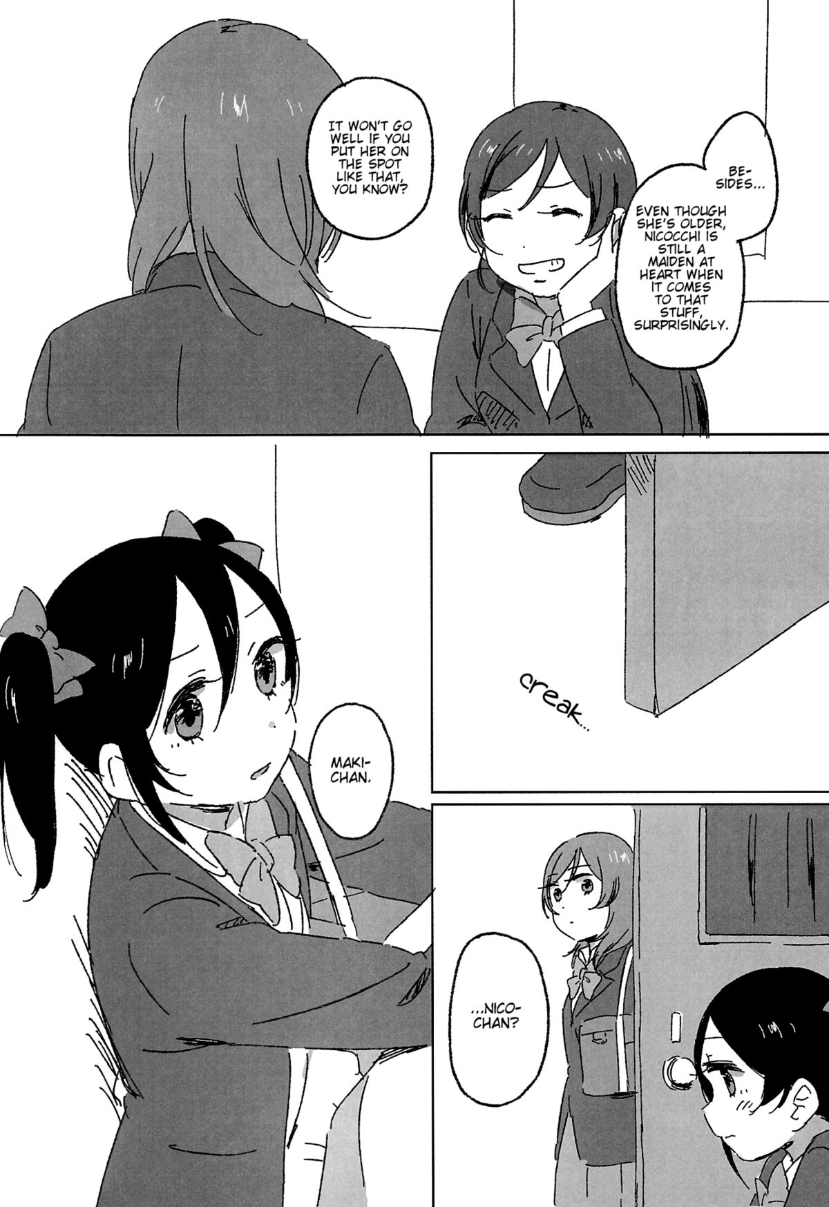 (C89) [CURL UP (murata)] こっちみてHONEY (ラブライブ!) [英訳]