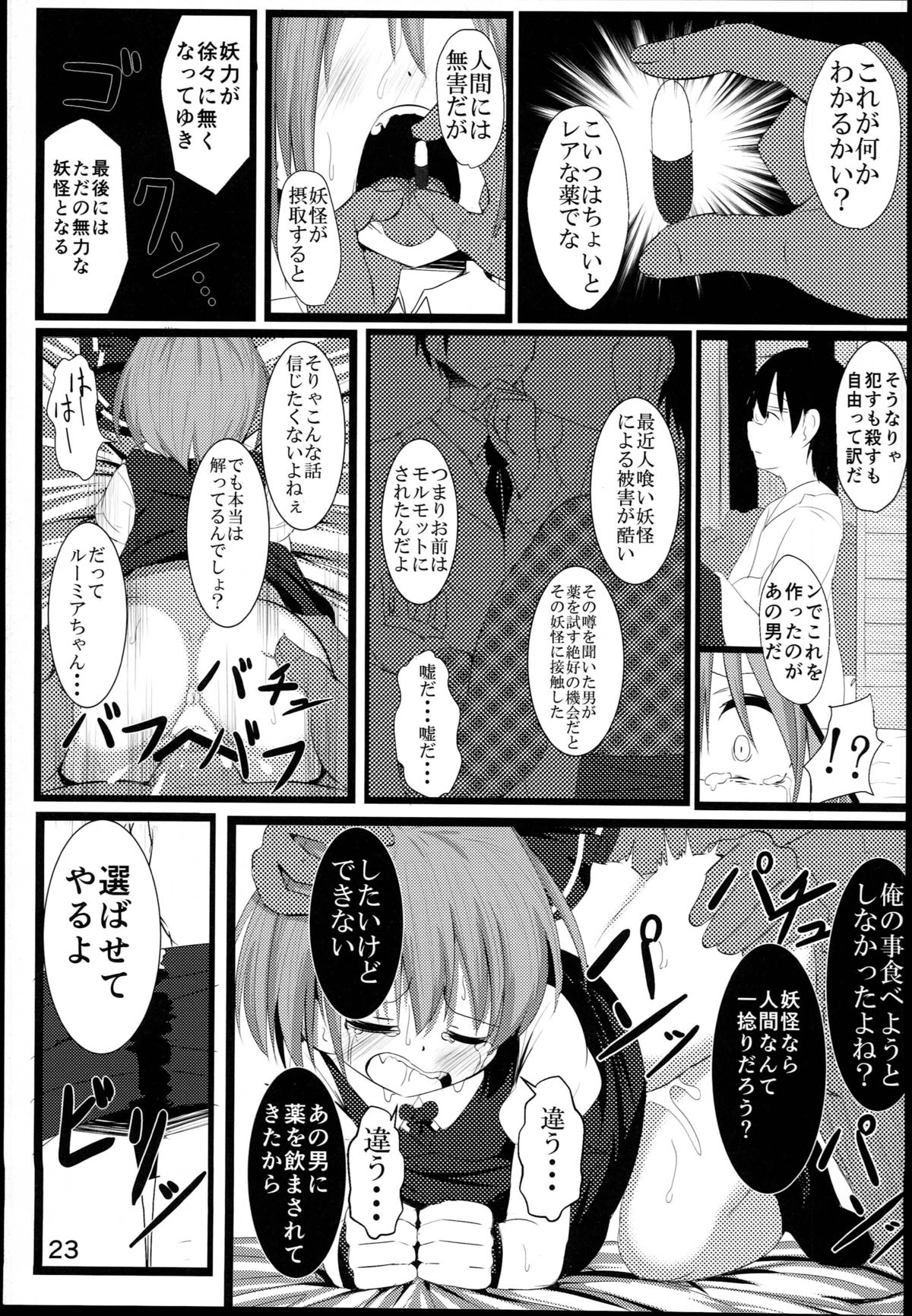 (秋季例大祭) [ロリメイト (にーさん)] 真っ暗闇な未来 (東方Project)