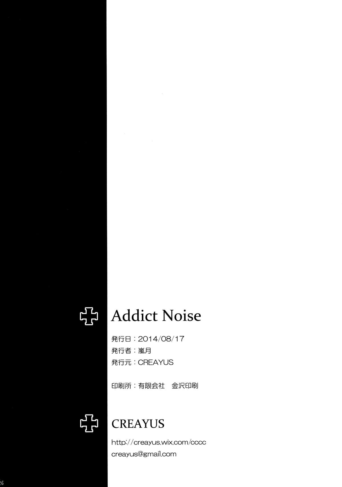 (C86) [CREAYUS (嵐月)] ADDICT NOISE (コードギアス 反逆のルルーシュ) [英訳]