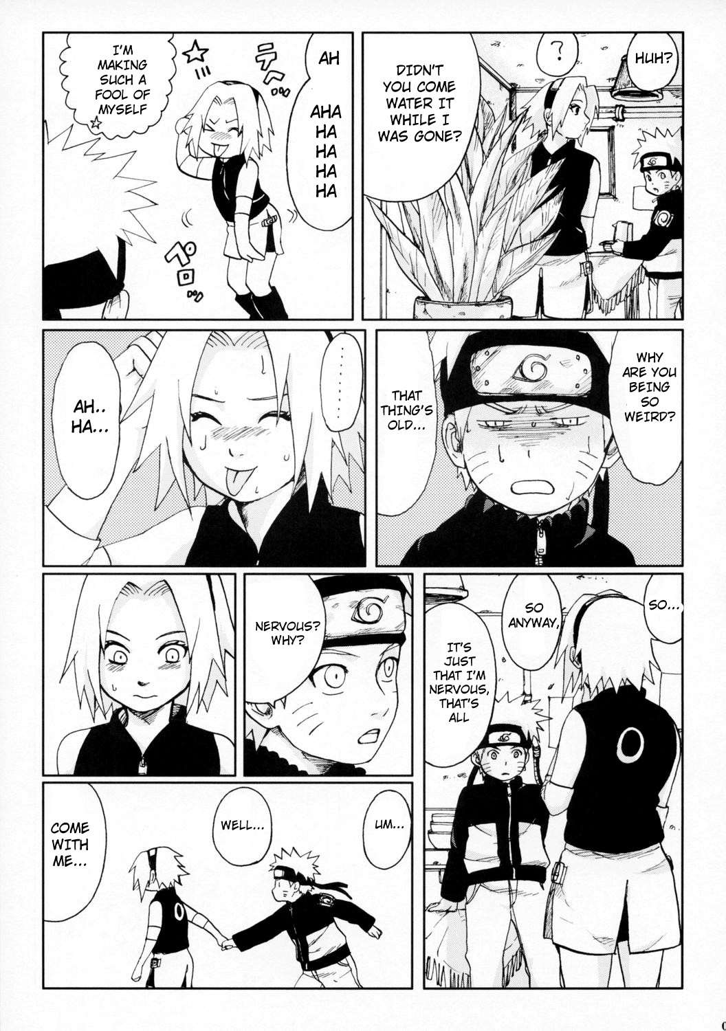 (サンクリ29) [PETS (リン、クロ、メイ)] ニセモノ (NARUTO -ナルト-) [英訳]