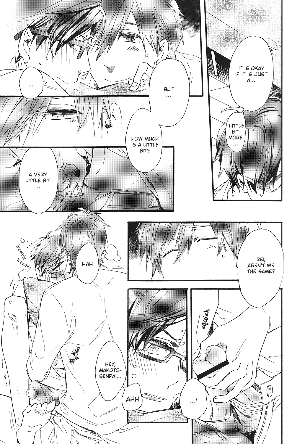(SPARK8) [チャオ、ベイビー (三池)] Horror Movie Night!! (Free!) [英訳]