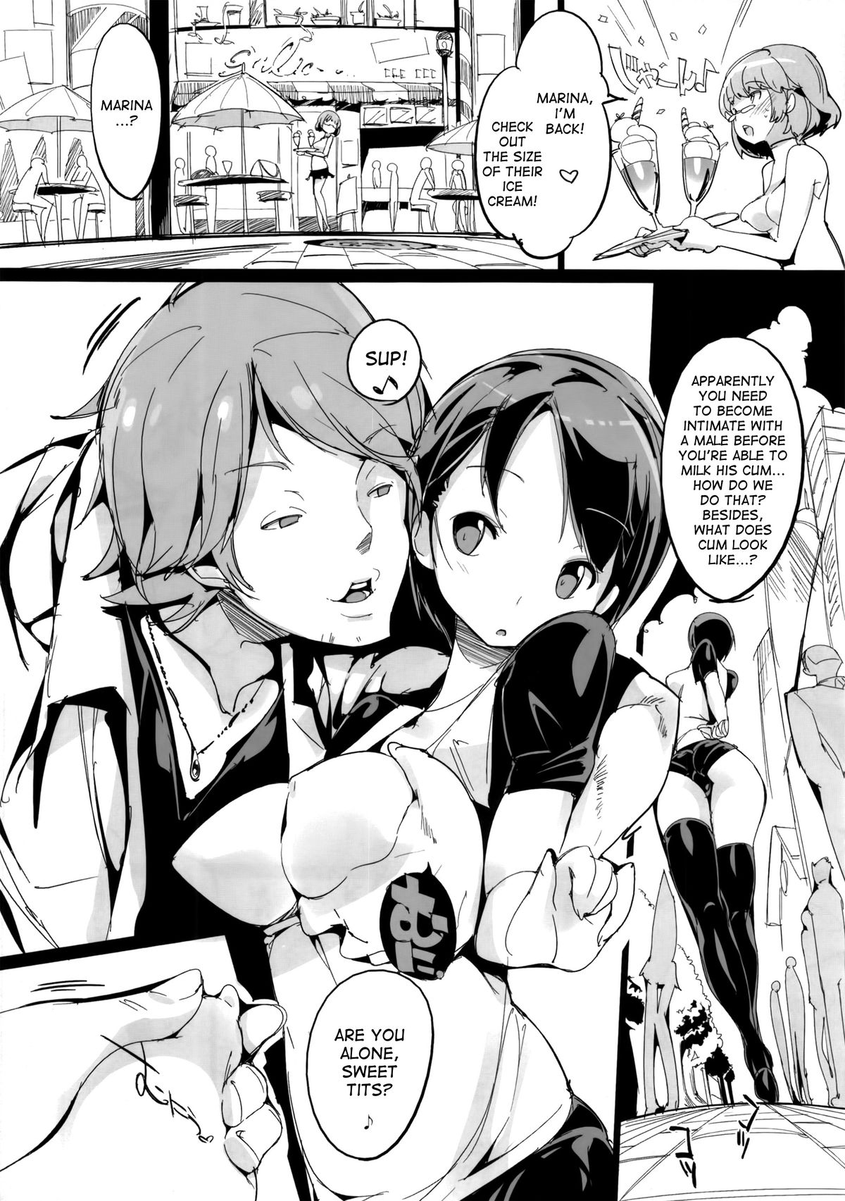 (C86) [ぽてとさらだ (くりす)] ポプ二系女子パニック！ [英訳]