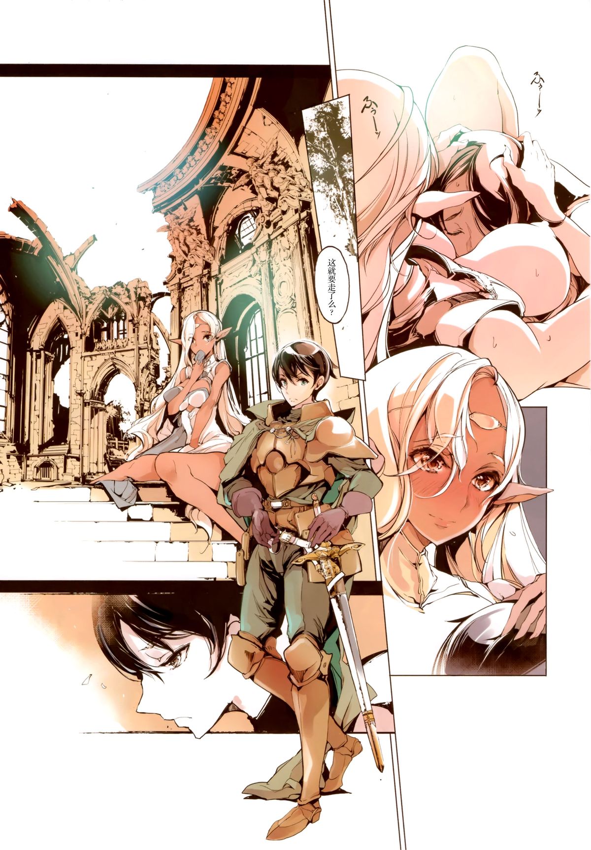 (C88) [70年式悠久機関 (おはぎさん)] Elves (ロードス島戦記) [中国翻訳]