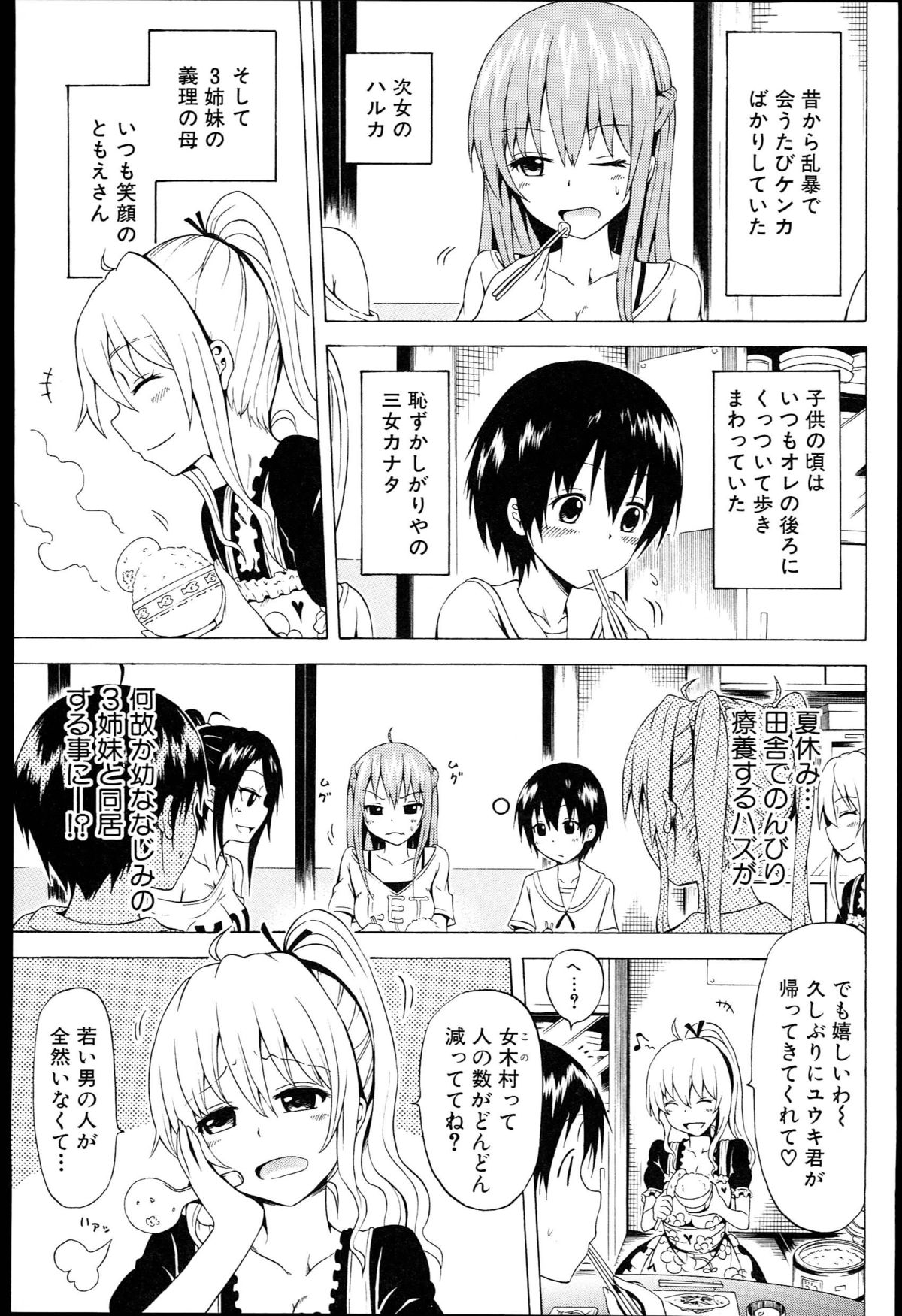 [赤月みゅうと] なつみつ×ハーレム♡ + メロンブックス限定小冊子